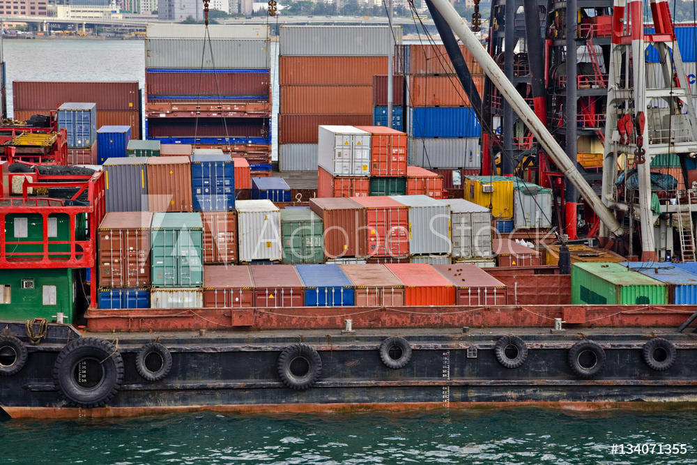 Container Handling, Hong Kong
