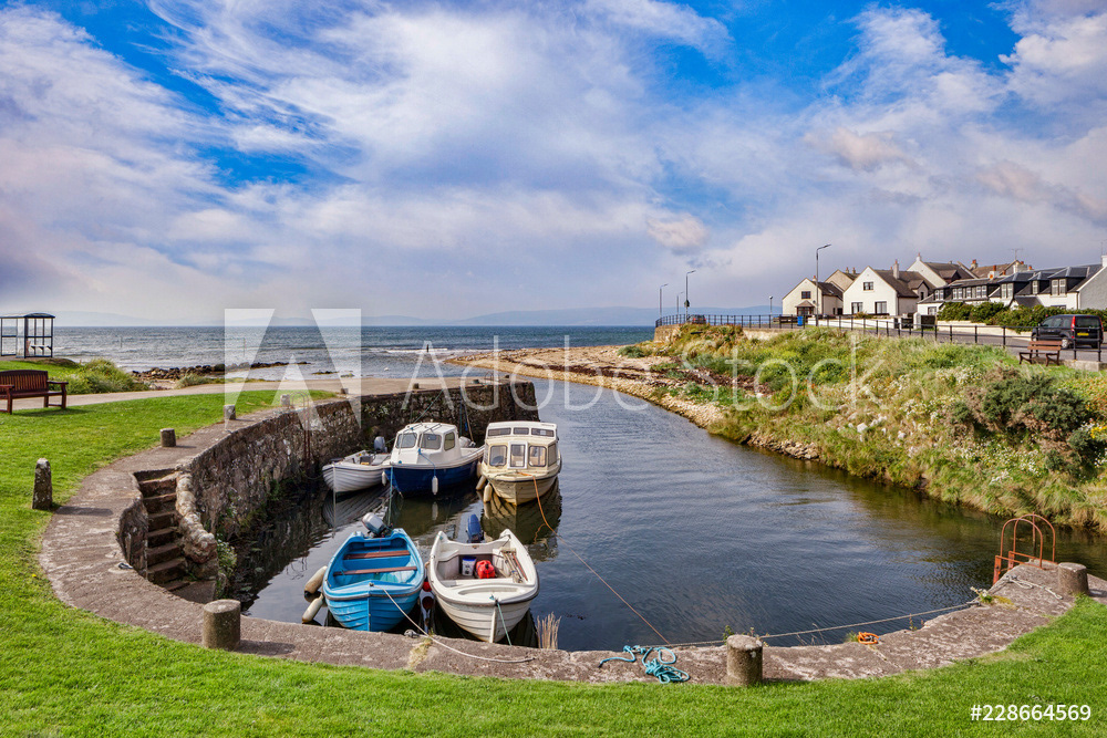 Blackwaterfoot Harbour, Arran