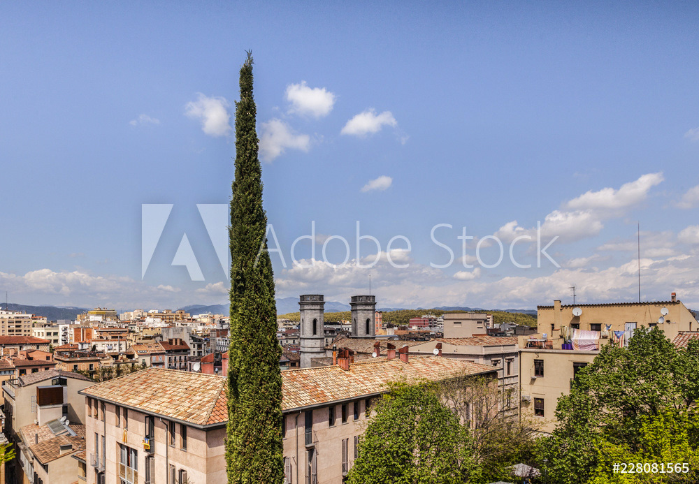 City of Girona, Catalonia