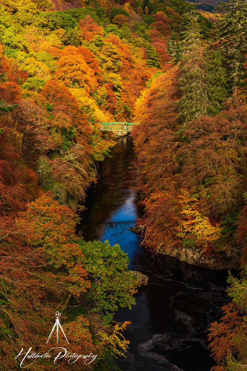 Bridge over the River Garry, Scotland
