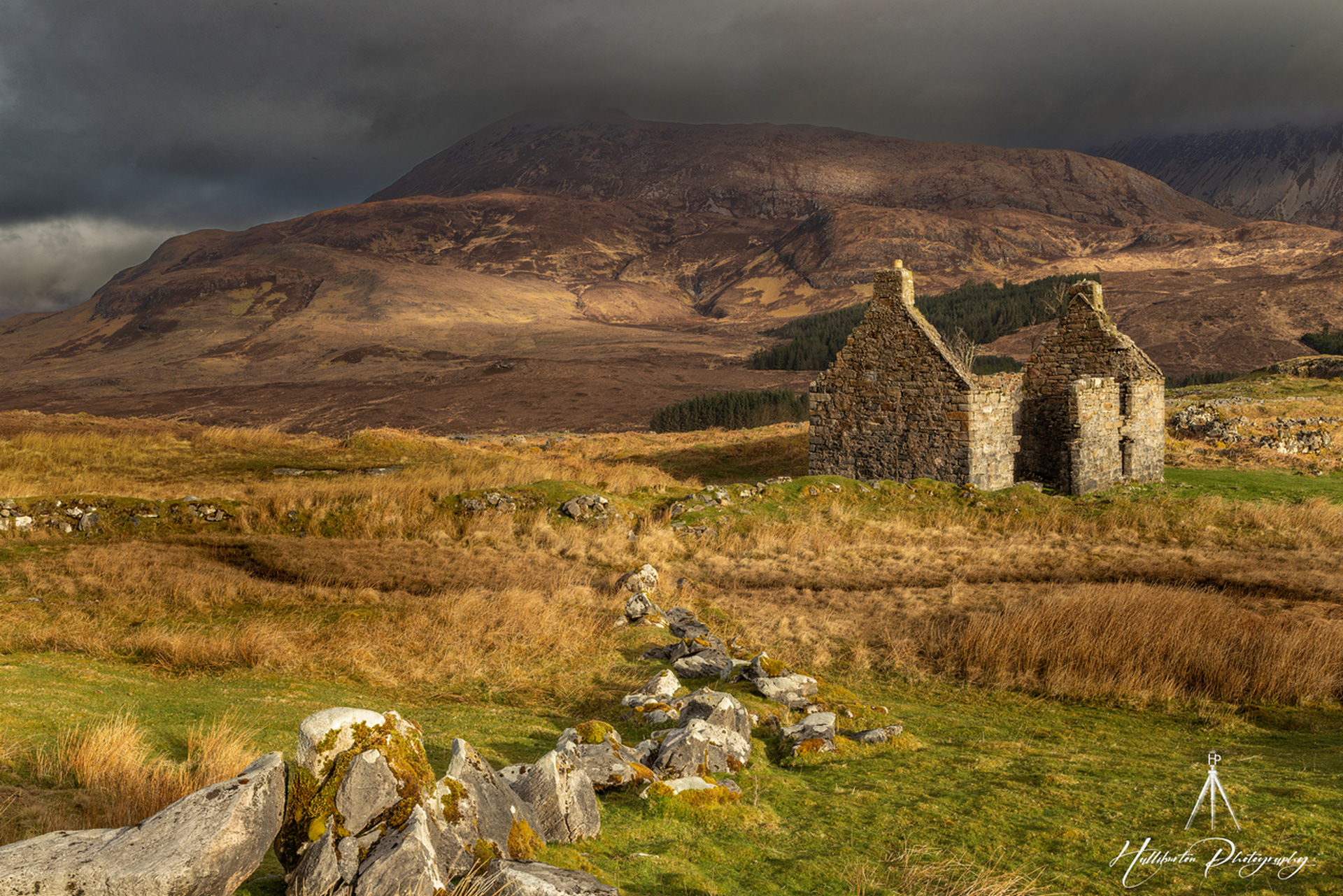 Vicarage ruin, Isle of Skye, Scotland