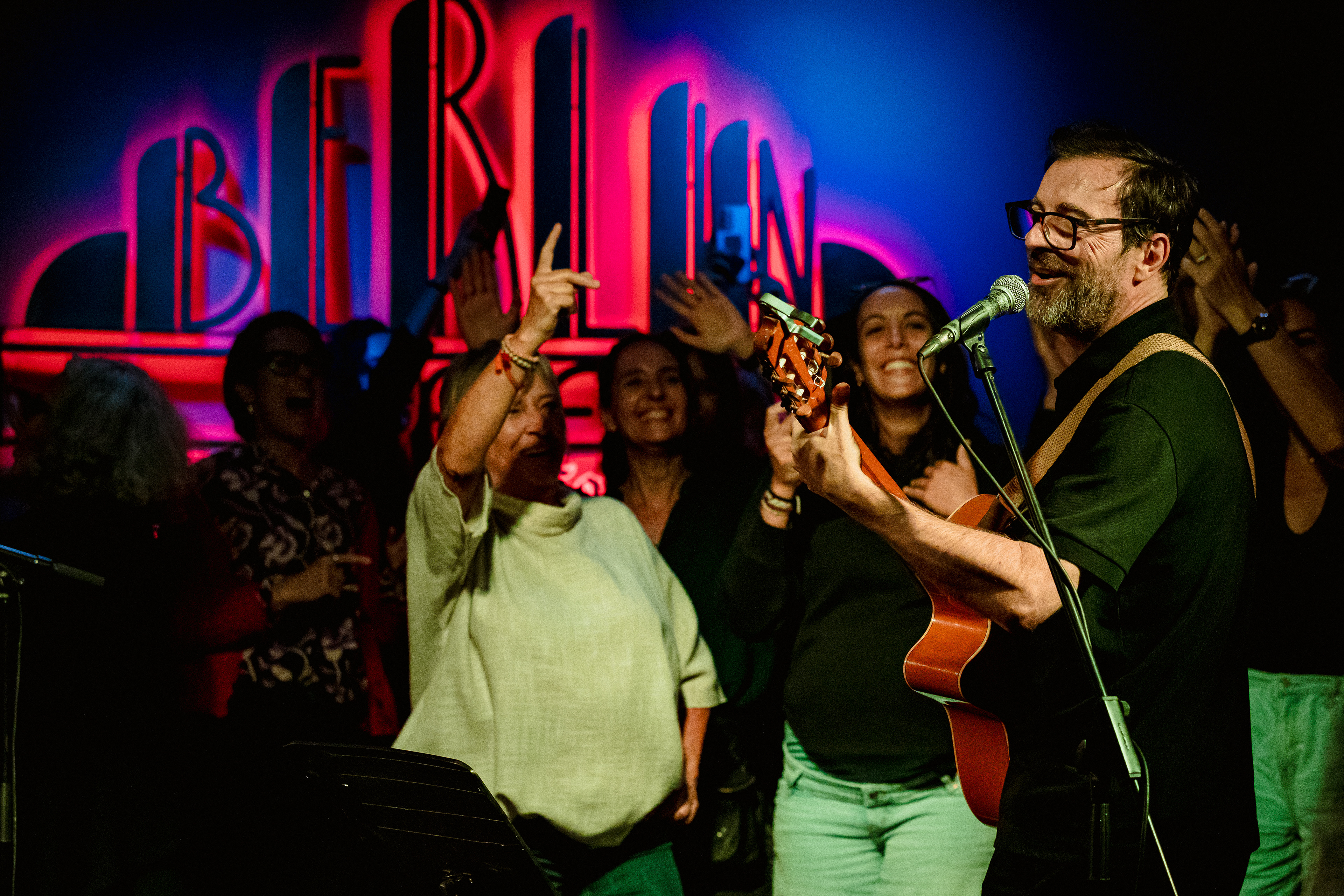 Kevin Johansen & Zurdo Roizner en el Café Berlín... XIV