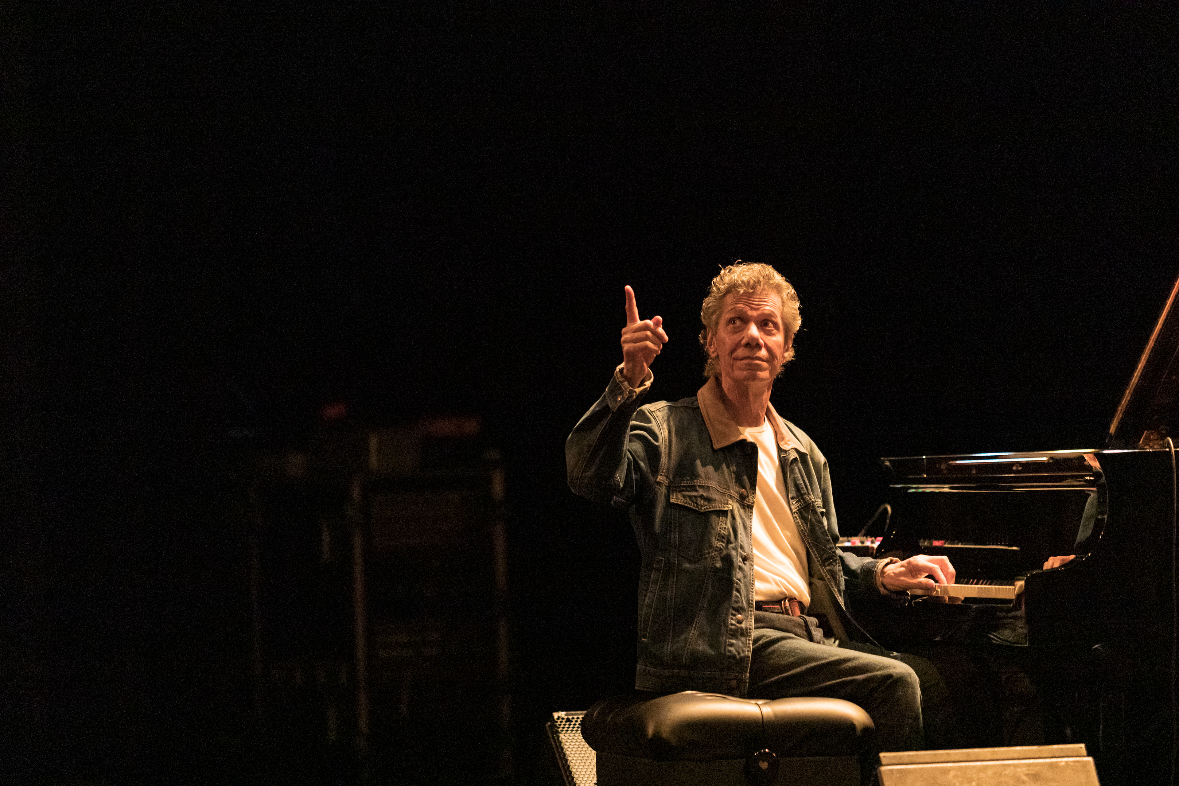CHICK COREA en el Teatro Campoamor de Oviedo. Marzo, 2020. Posiblemente una de sus últimas actuaciones en nuestro país. 