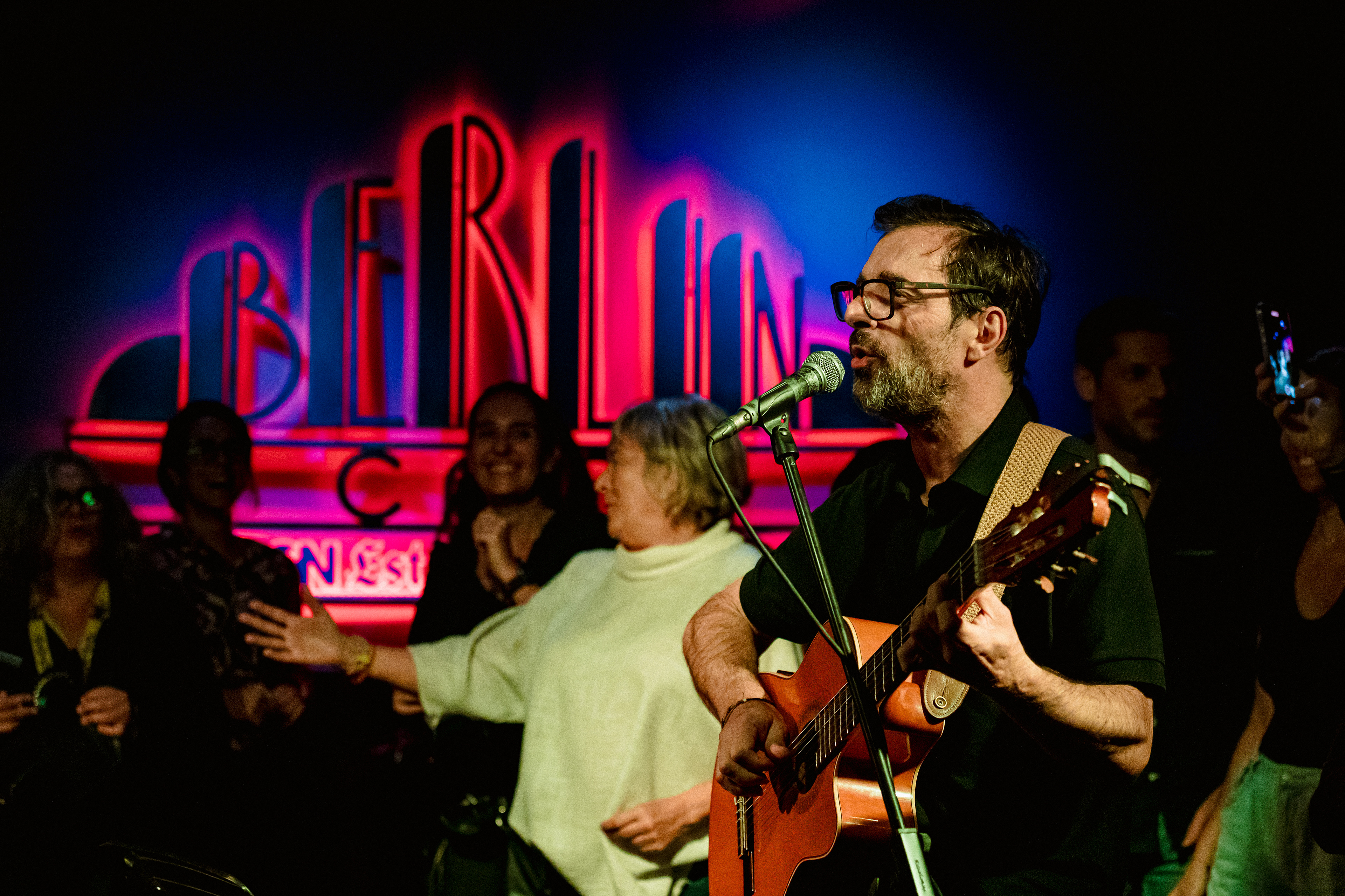 Kevin Johansen & Zurdo Roizner en el Café Berlín... XVI
