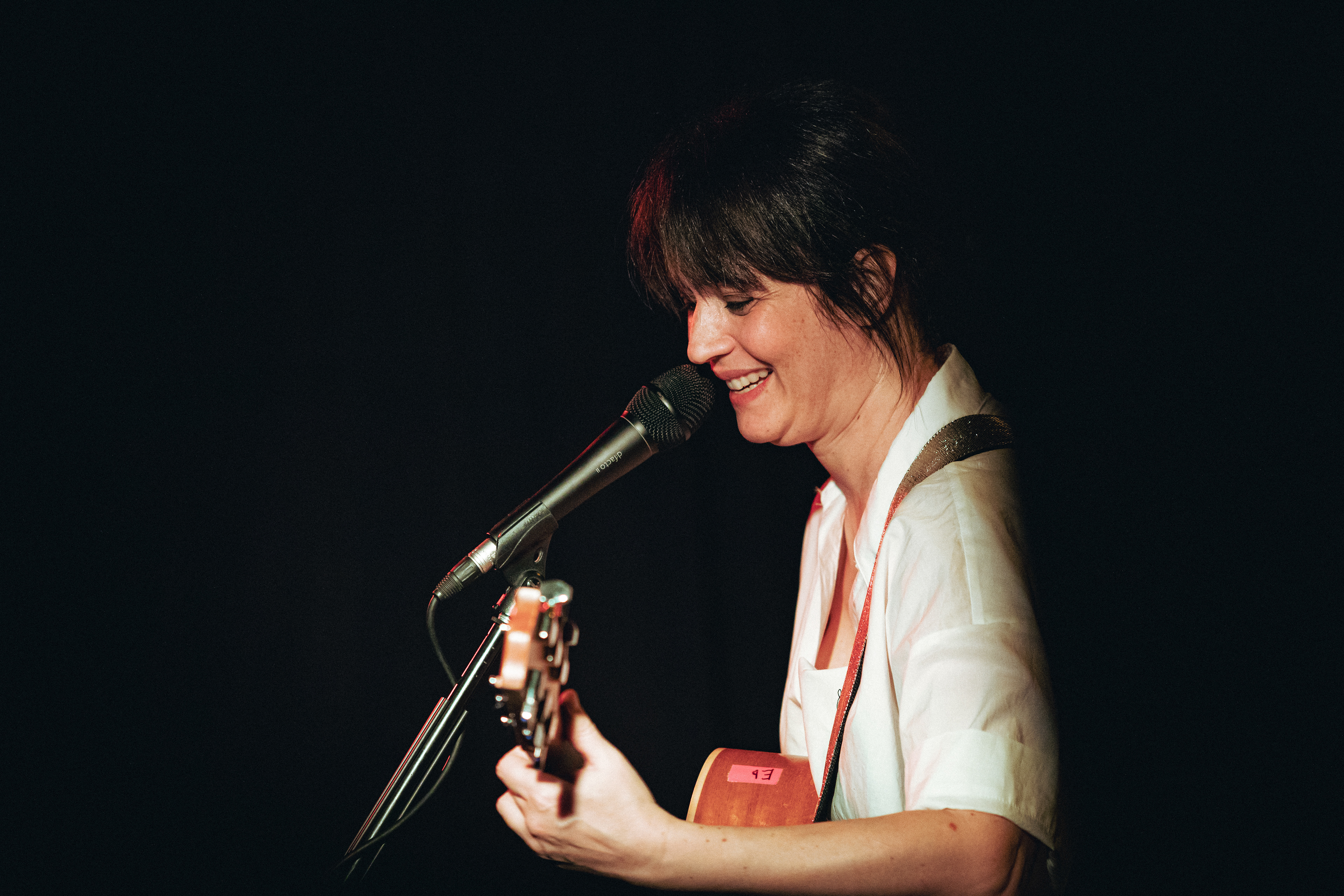 Carmen Consoli durante la segunda de sus actuaciones en el Café Berlín... LX