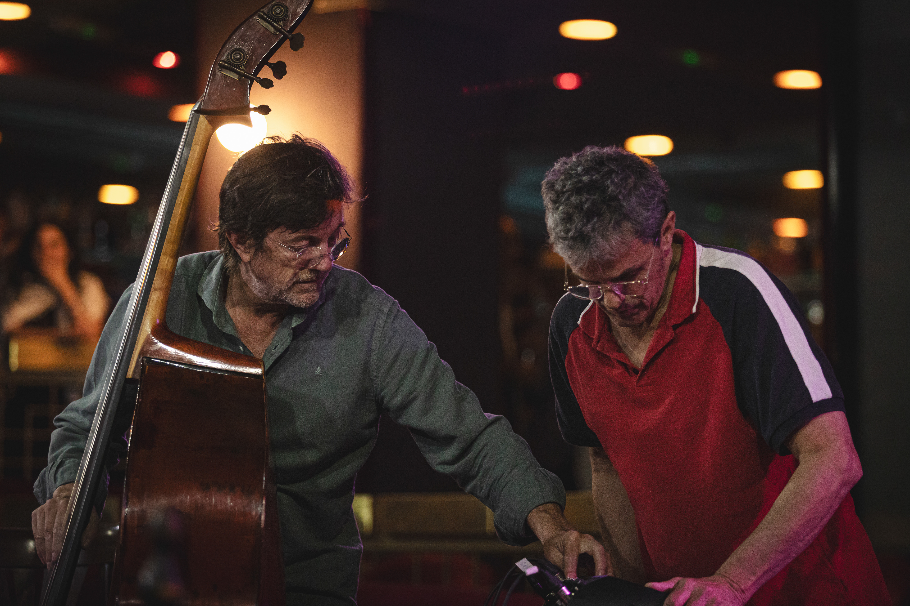 Jaques Morelenbaum y Jorge Pardo en el Café Berlín... XXVI