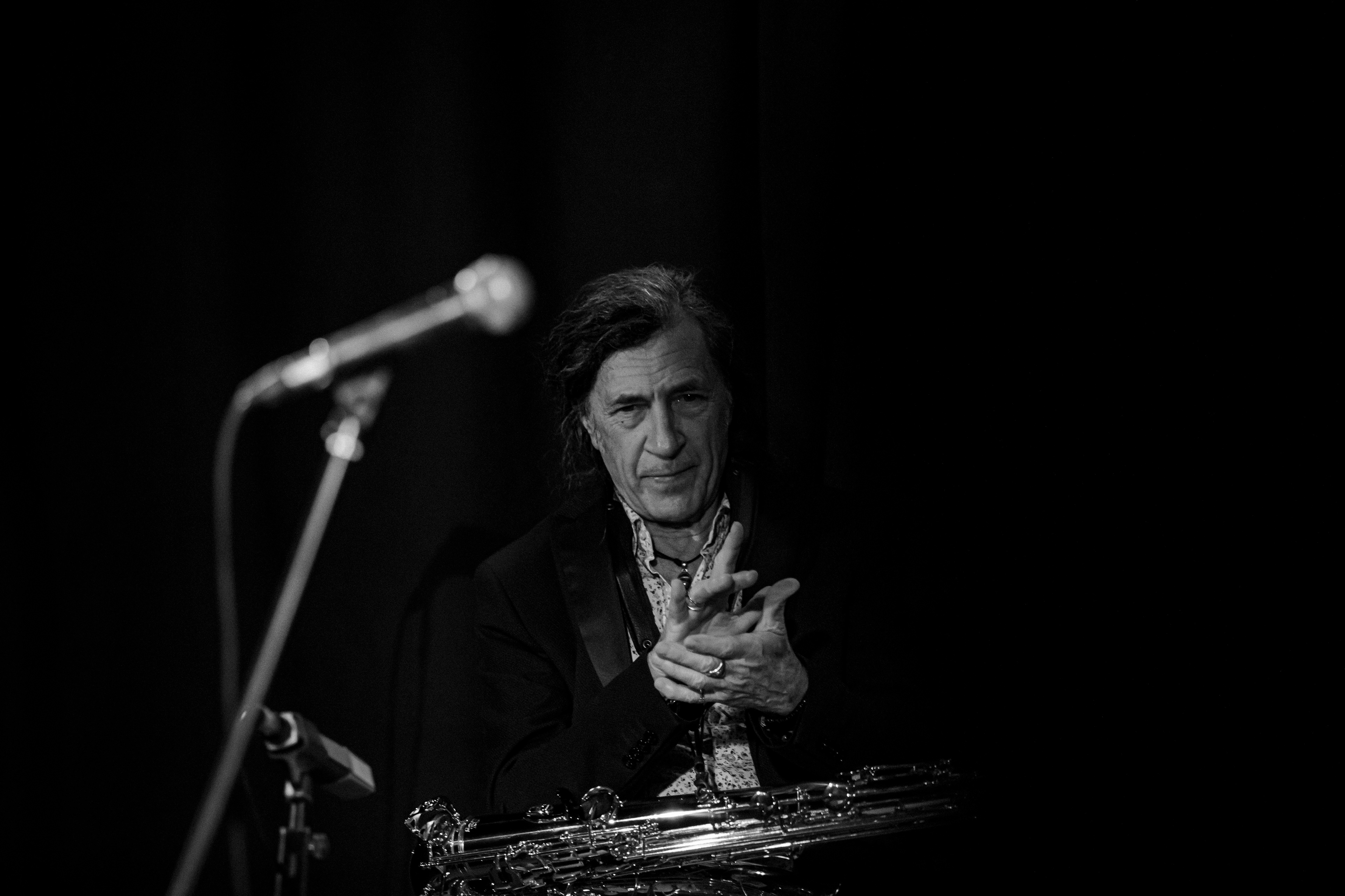JORGE PARDO: historia viva del Jazz y habitual del Cafe Berlín. (2023)
