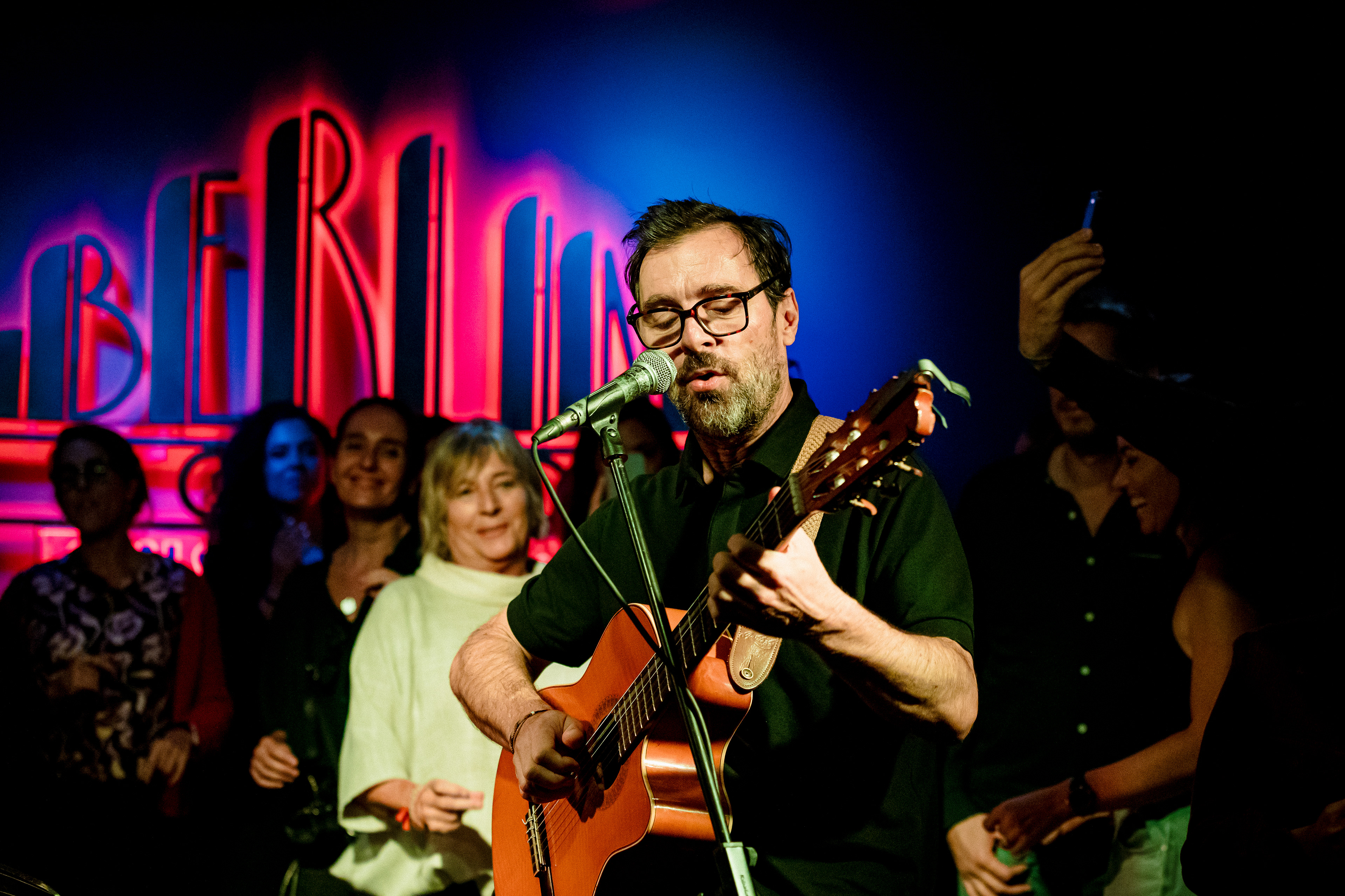 Kevin Johansen & Zurdo Roizner en el Café Berlín... XVII