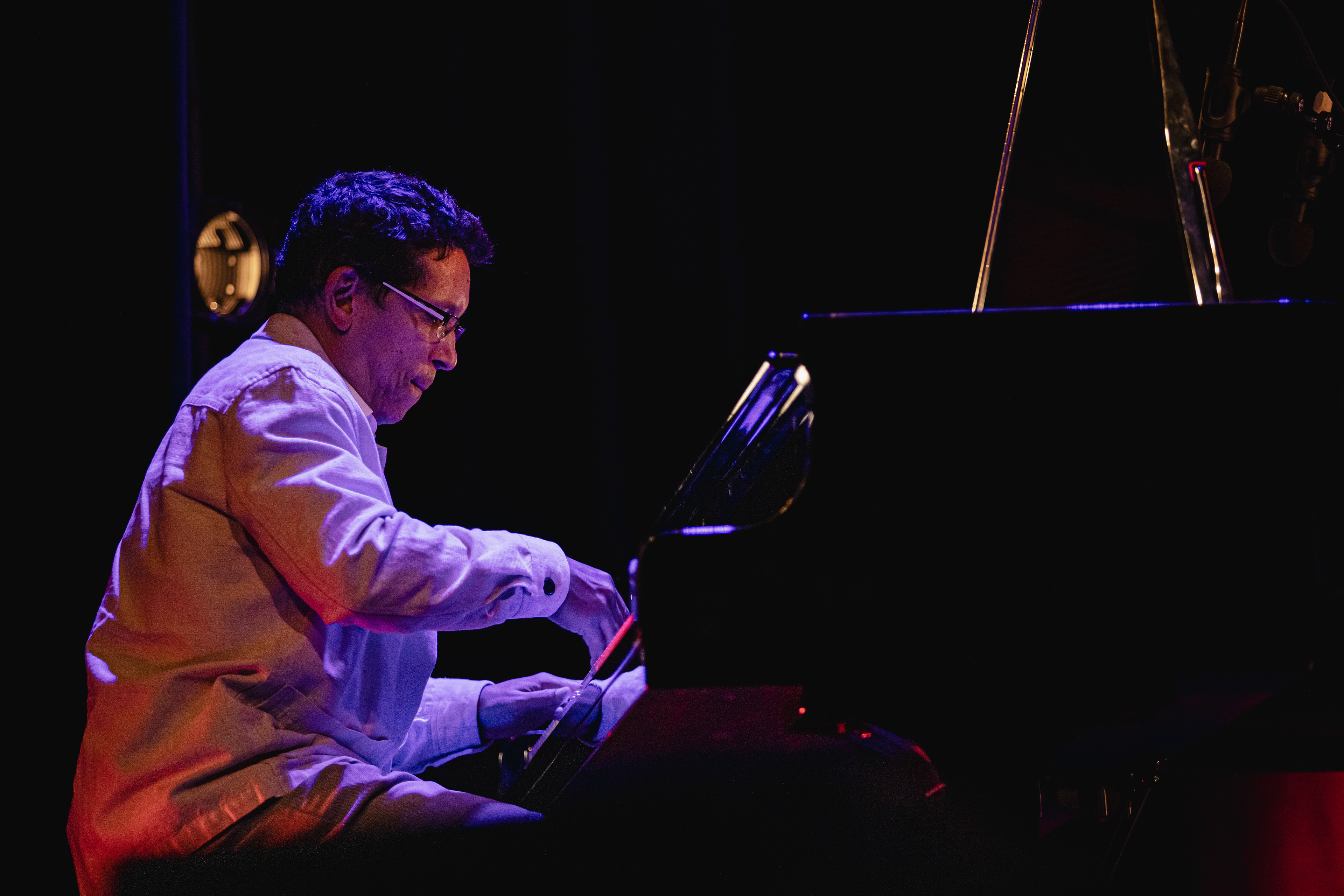 PEPE RIVERO pasó por la X edición del Festival de Colmenarejo formando con The Cuban Jazz Sindycate.