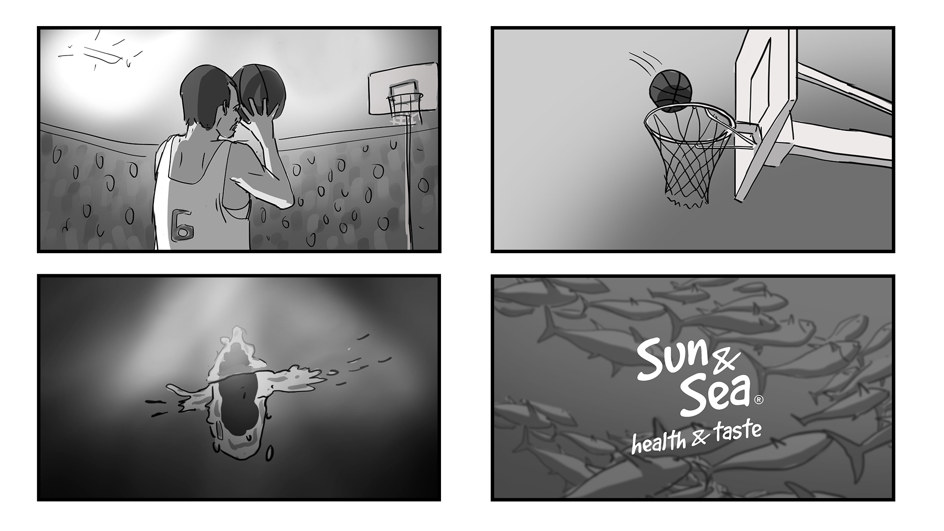 Storyboard Sun and Sea pro Digital First Marketing Group