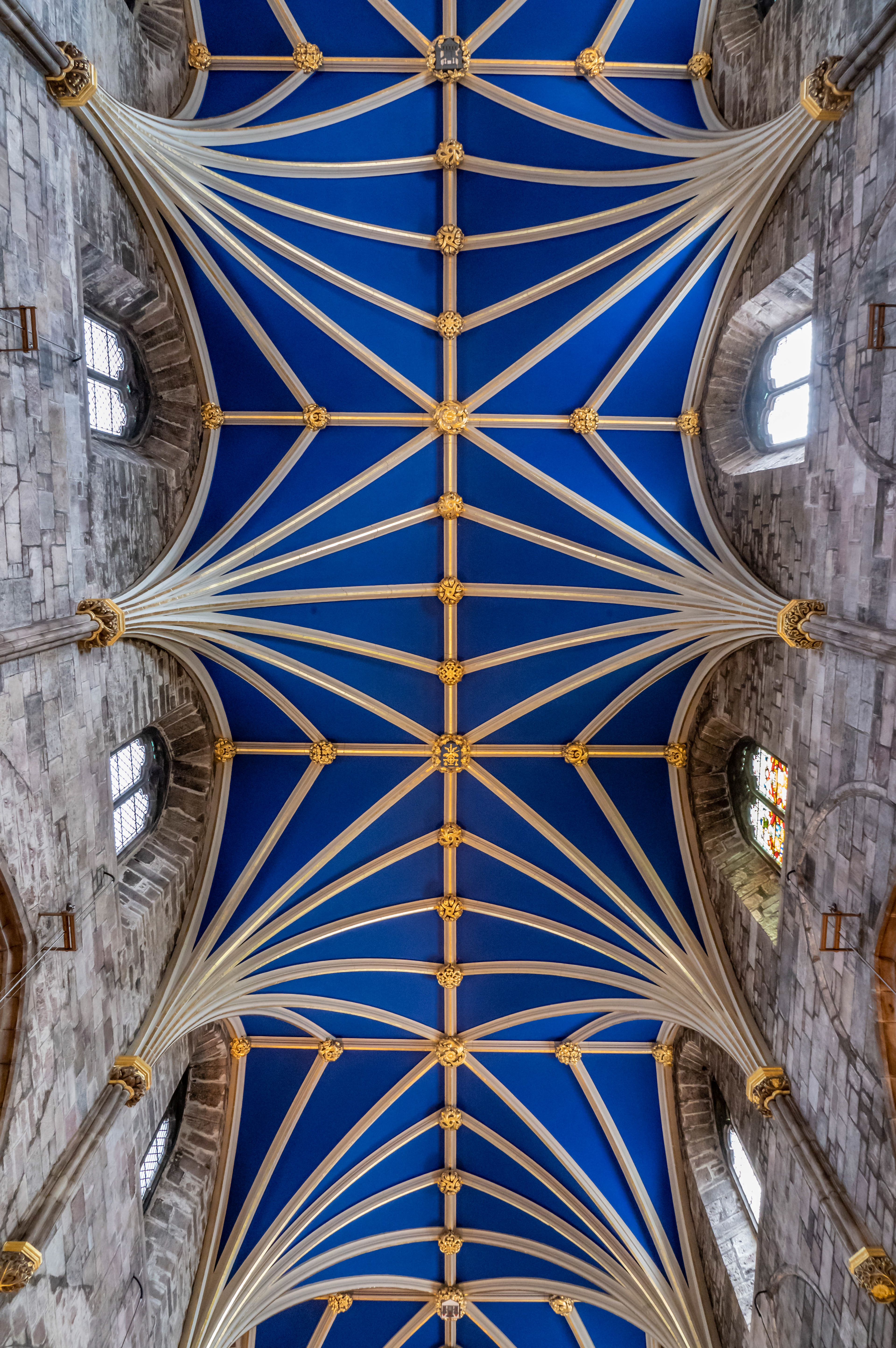 St Giles church ceiling Edinbrugh