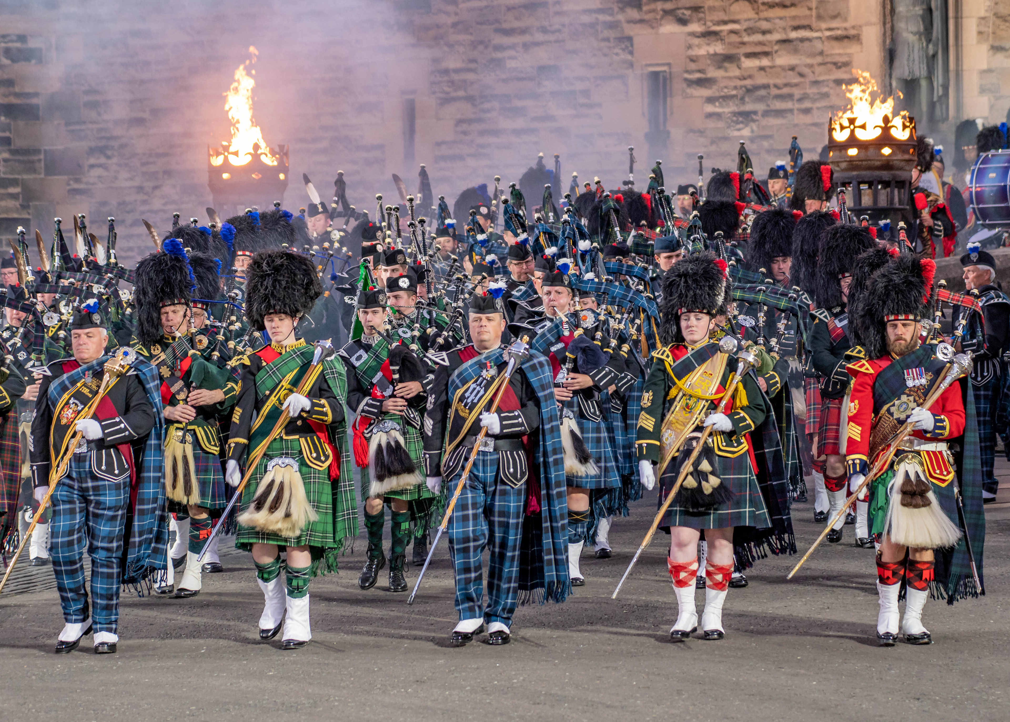 The Edinburgh Tattoo pipers