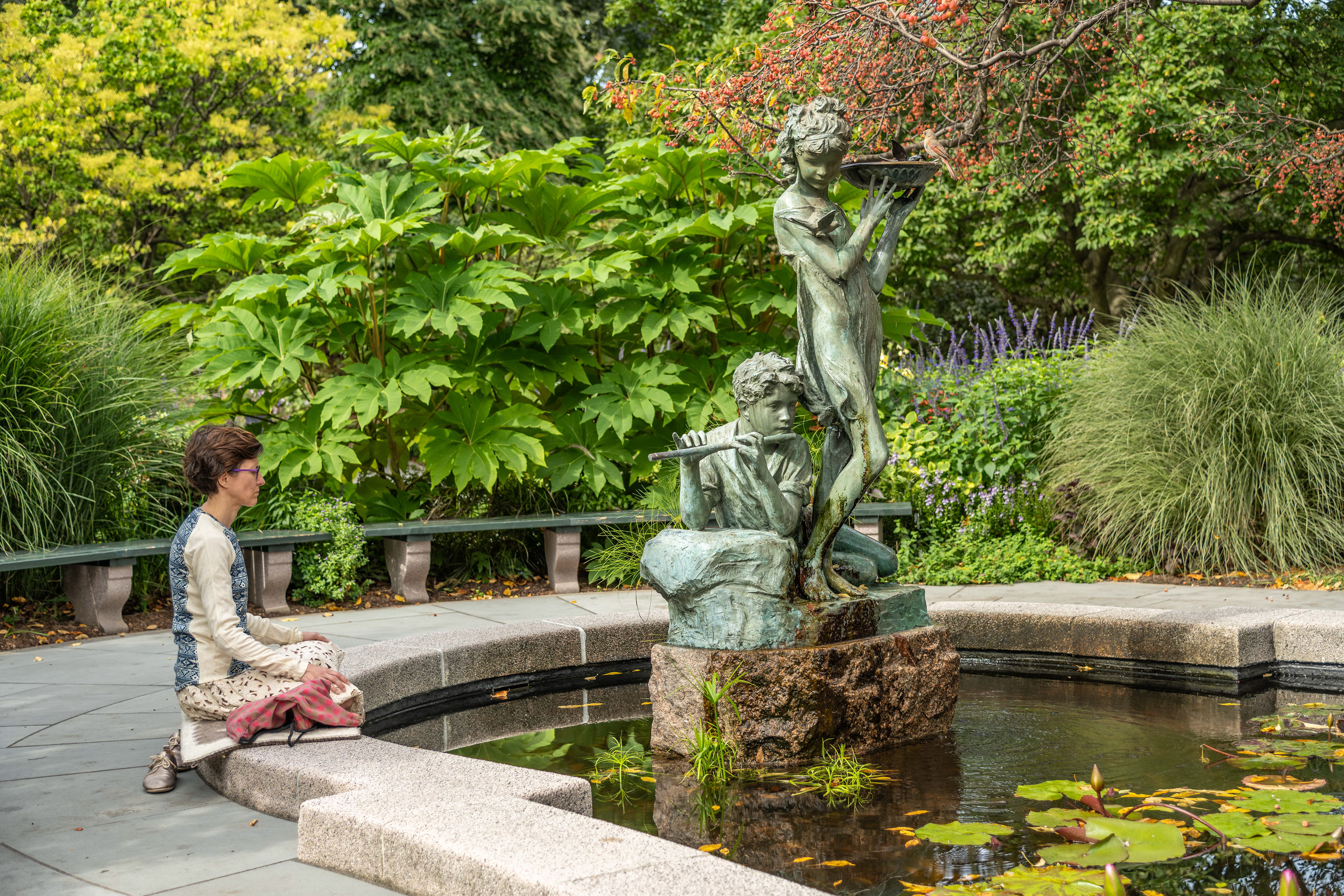 Central Park meditation New York