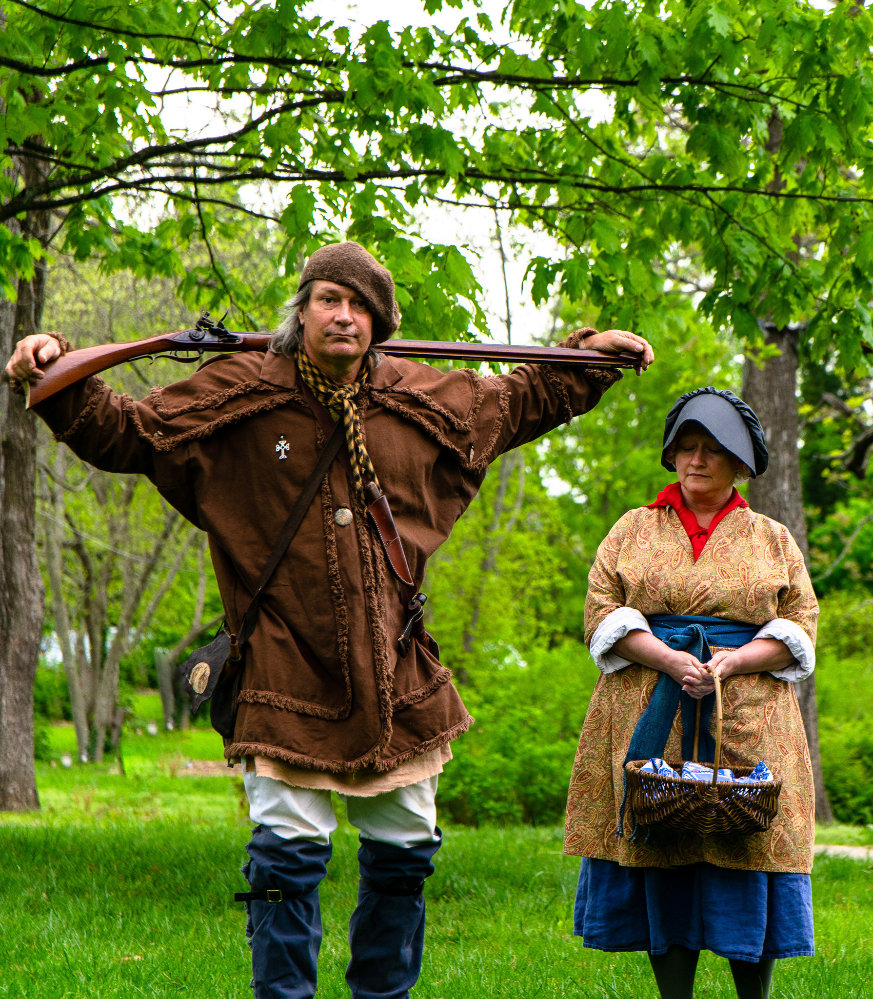 Historical reenactment coverage – Locust Grove Revolutionary War Encampment, Louisville, KY
