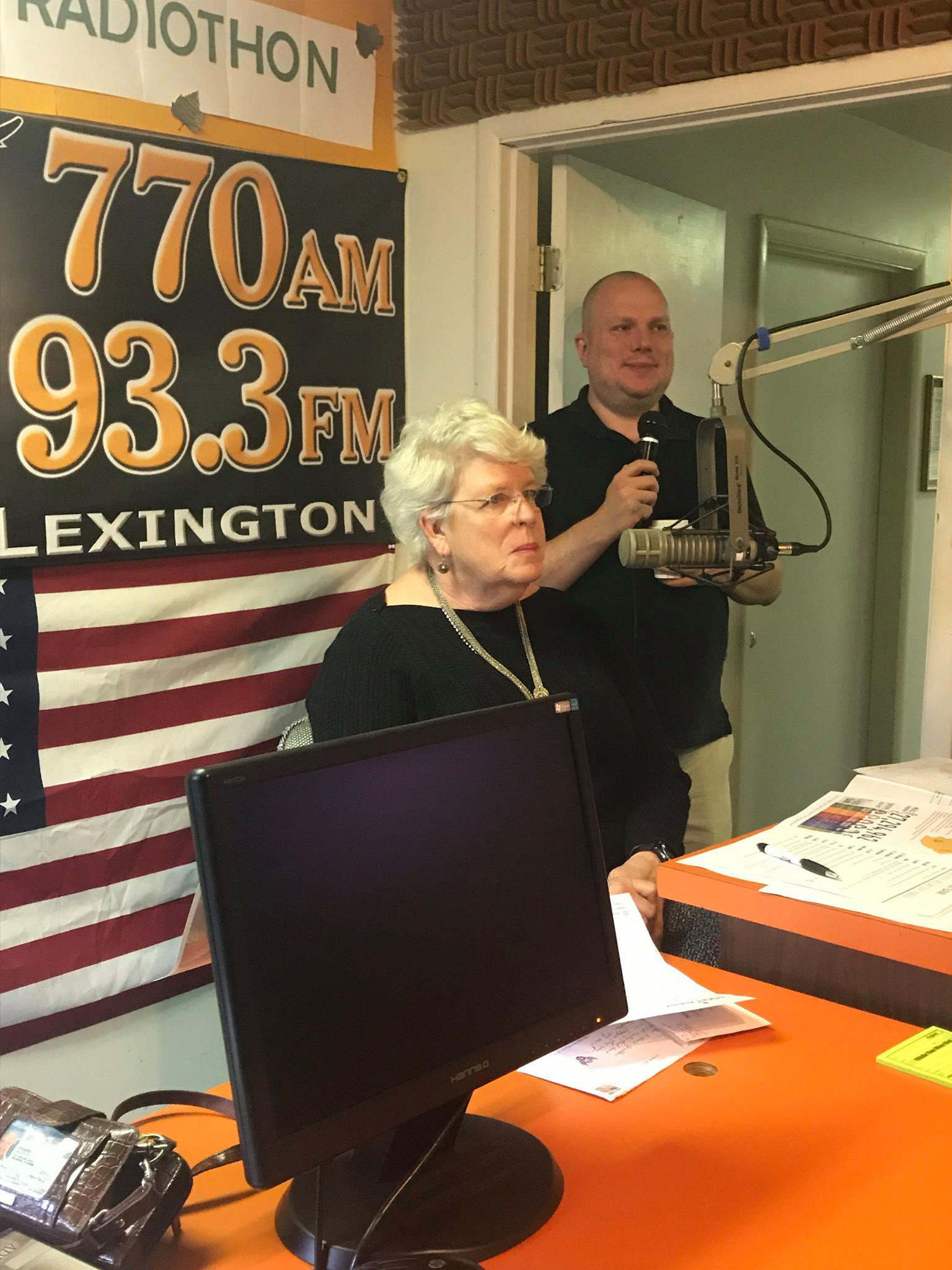 Our annual radiothon for God's Pantry Foodbank