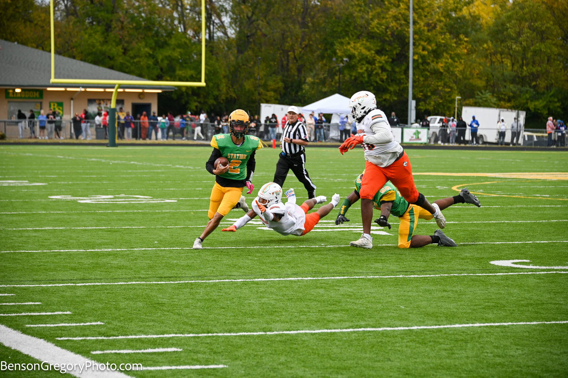 High School Football Friday Night Lights Captured for Glicod Media