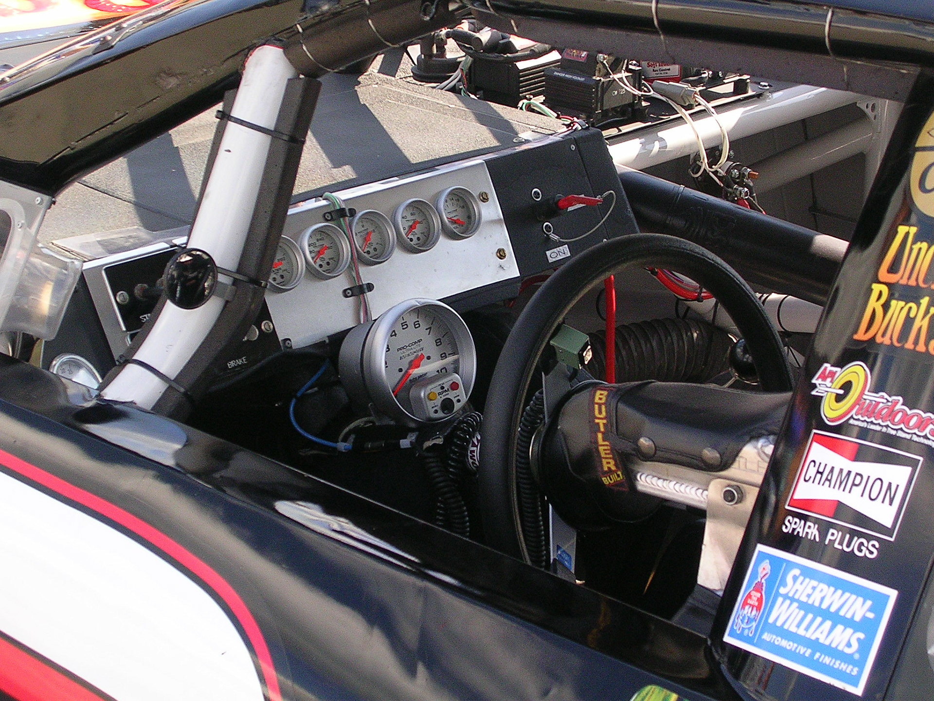 The No. 8 JR Motorsports Busch Series car driven by Martin Truex Jr., photographed during his early career under Dale Earnhardt Jr.'s team banner.