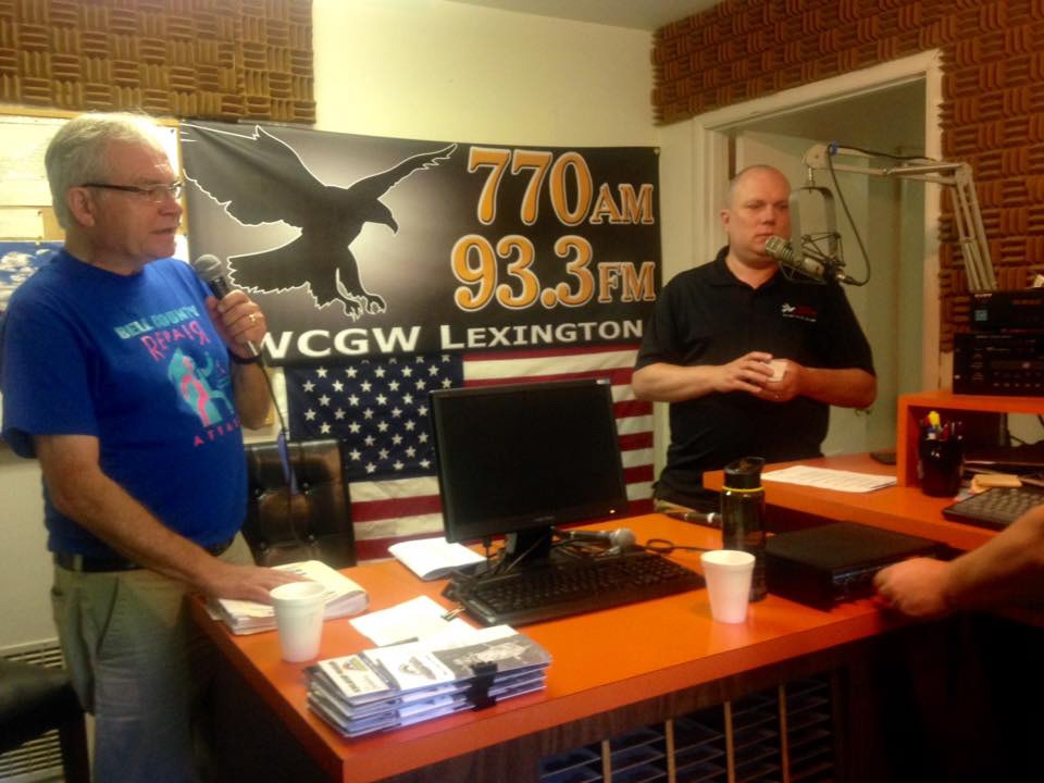 On the air with Emmette Thompson Executive Director of Mission of Hope