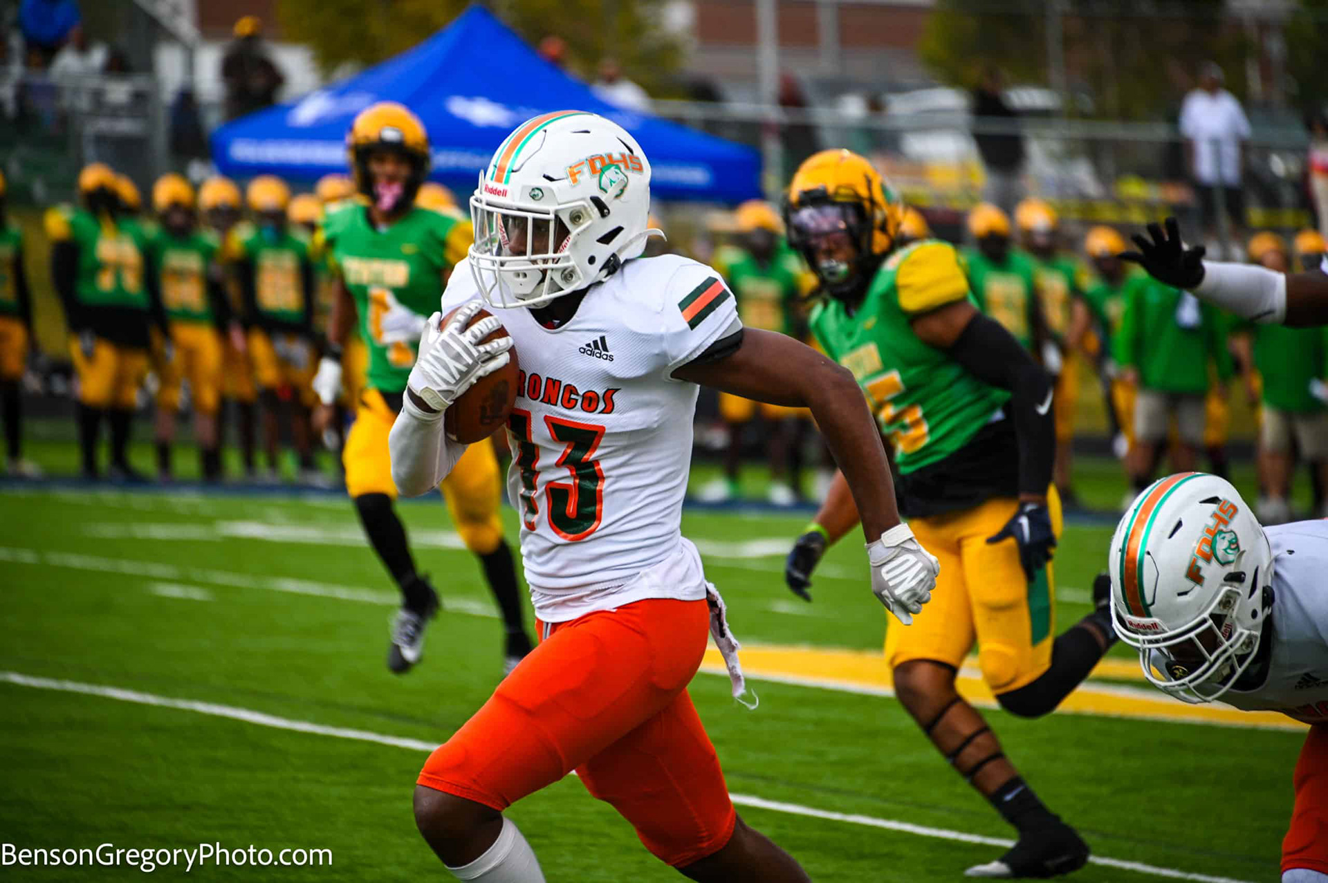 High School Football Friday Night Lights Captured for Glicod Media
