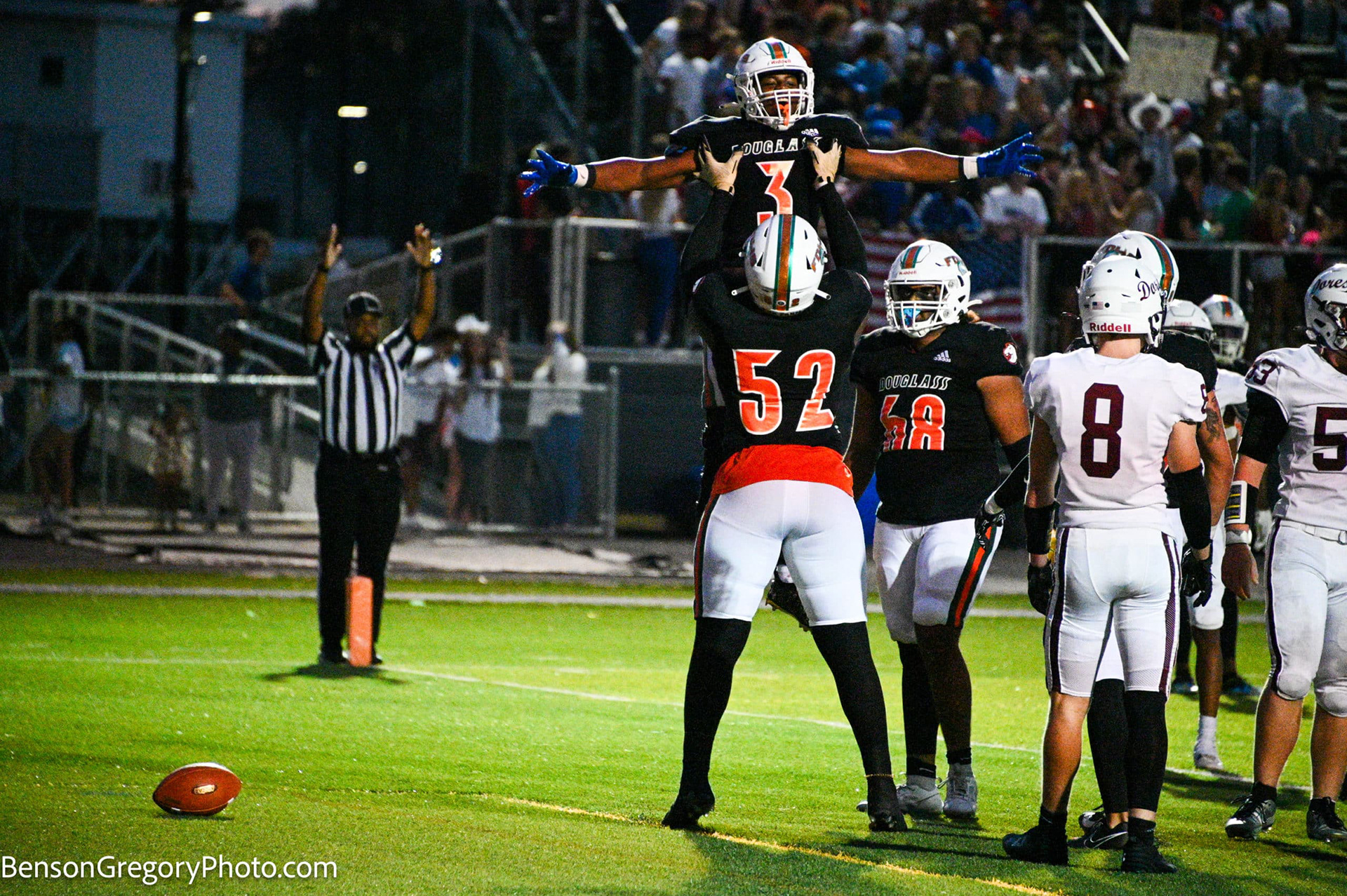High School Football Friday Night Lights Captured for Glicod Media