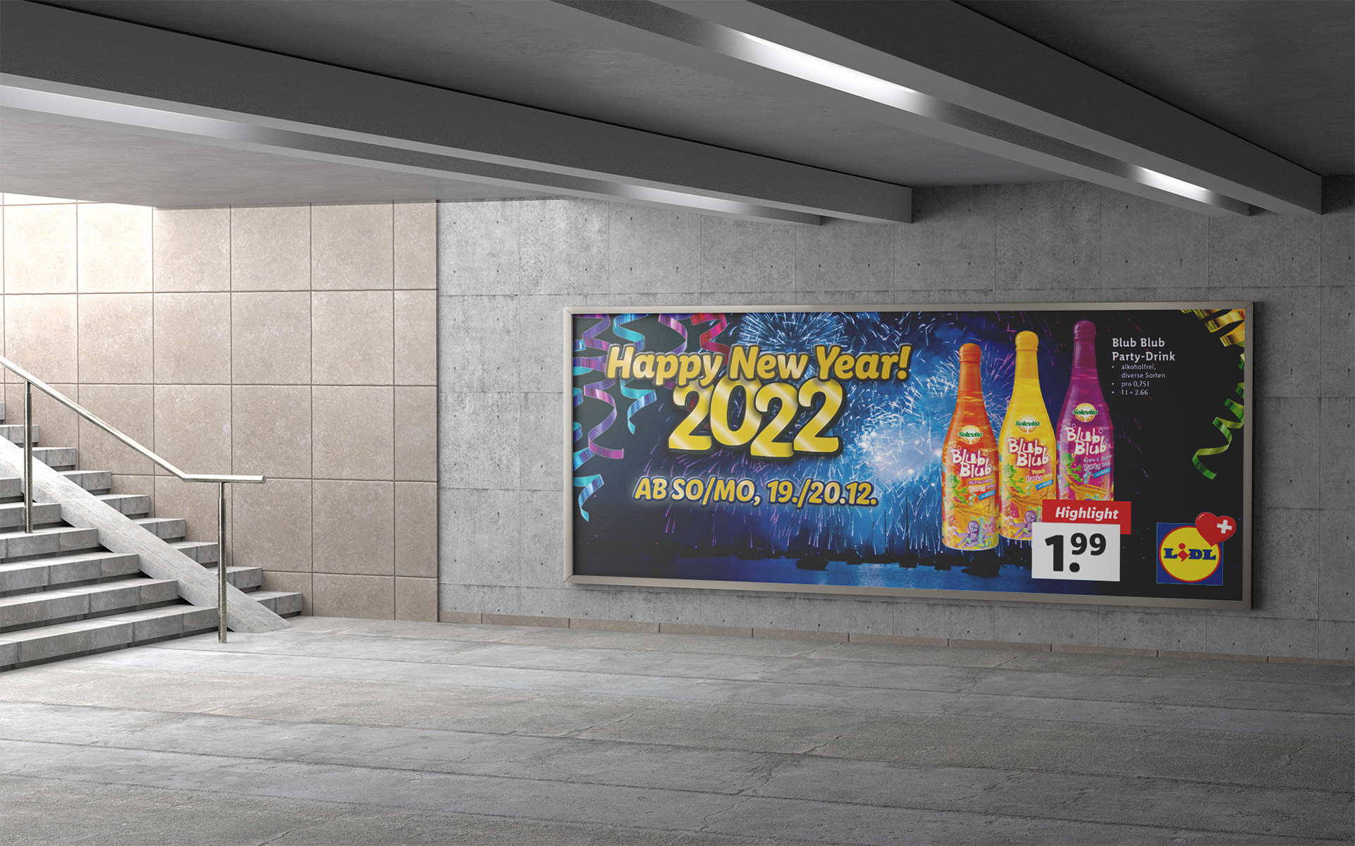 Billboards für Lidl Schweiz