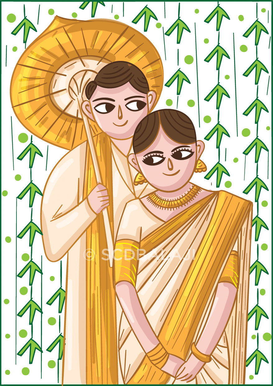 Quirky Indian Wedding Invitations - Indian Brides and Grooms' Wedding  Illustrations