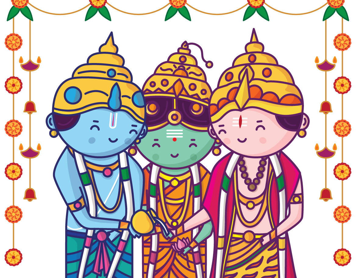 meenakshi thirukalyanam clipart of children