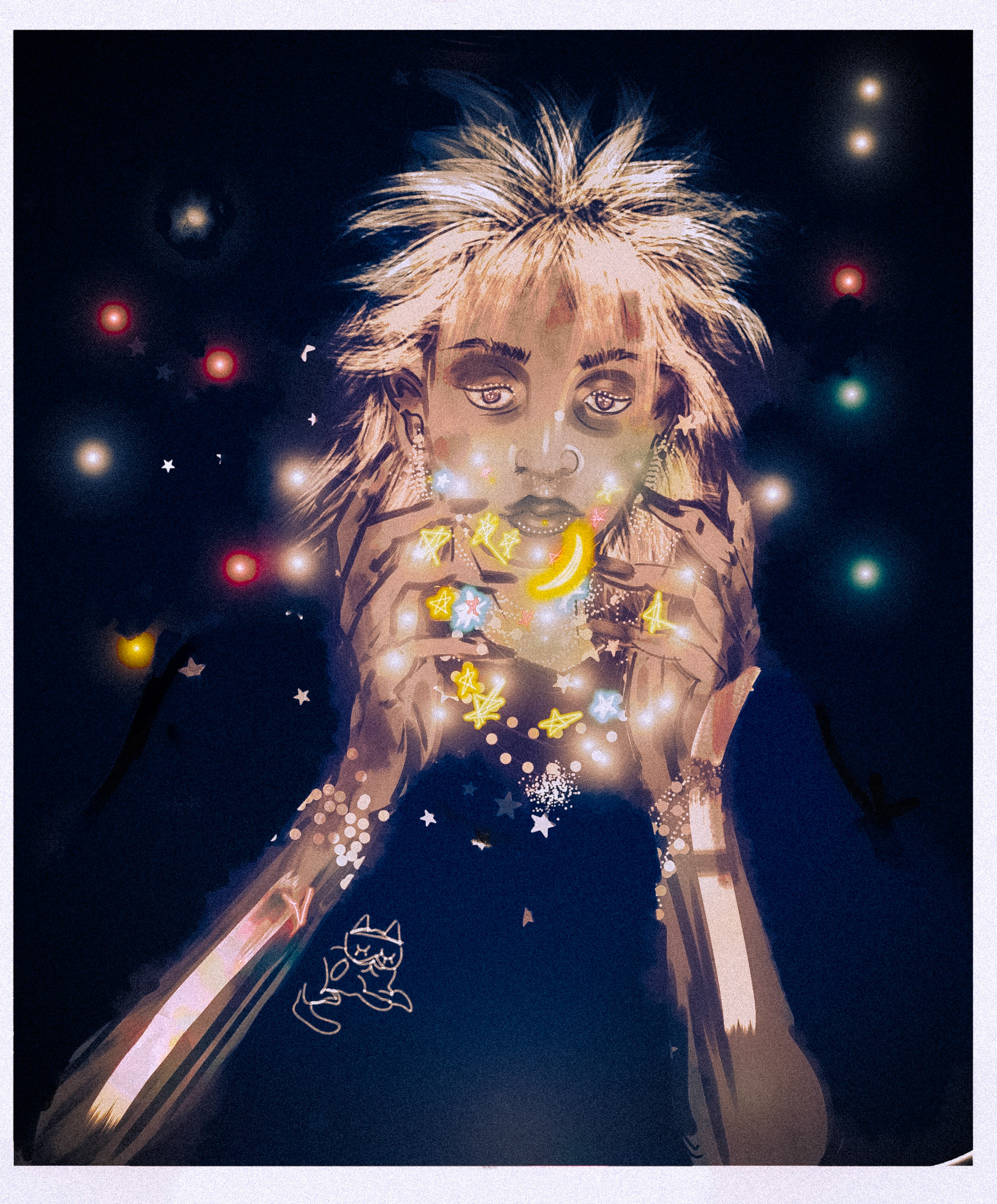 Watching the Moon and the Stars