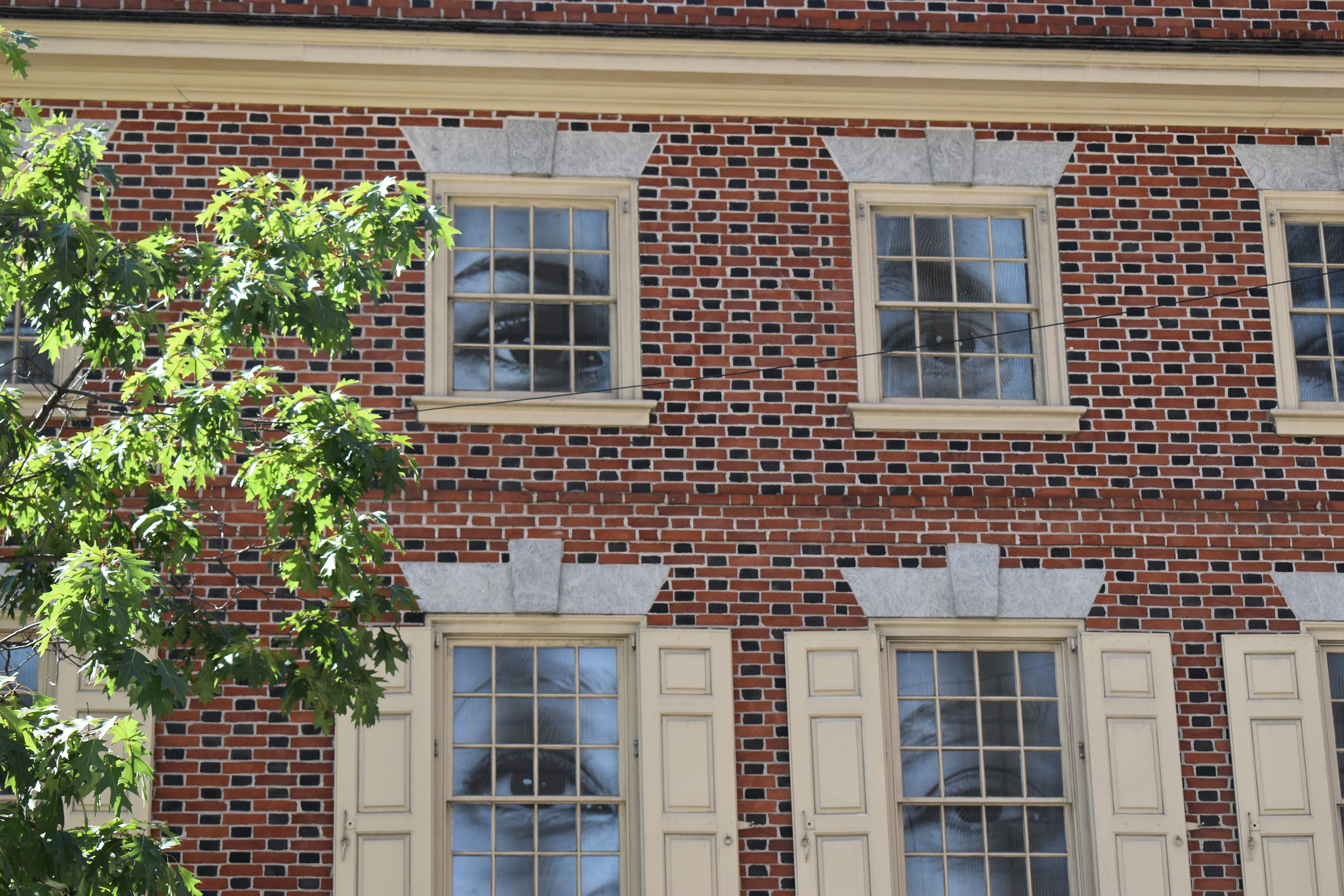 Always watching, 2024, Nikon D3500, The Graff House in Philadelphia Pennsylvania