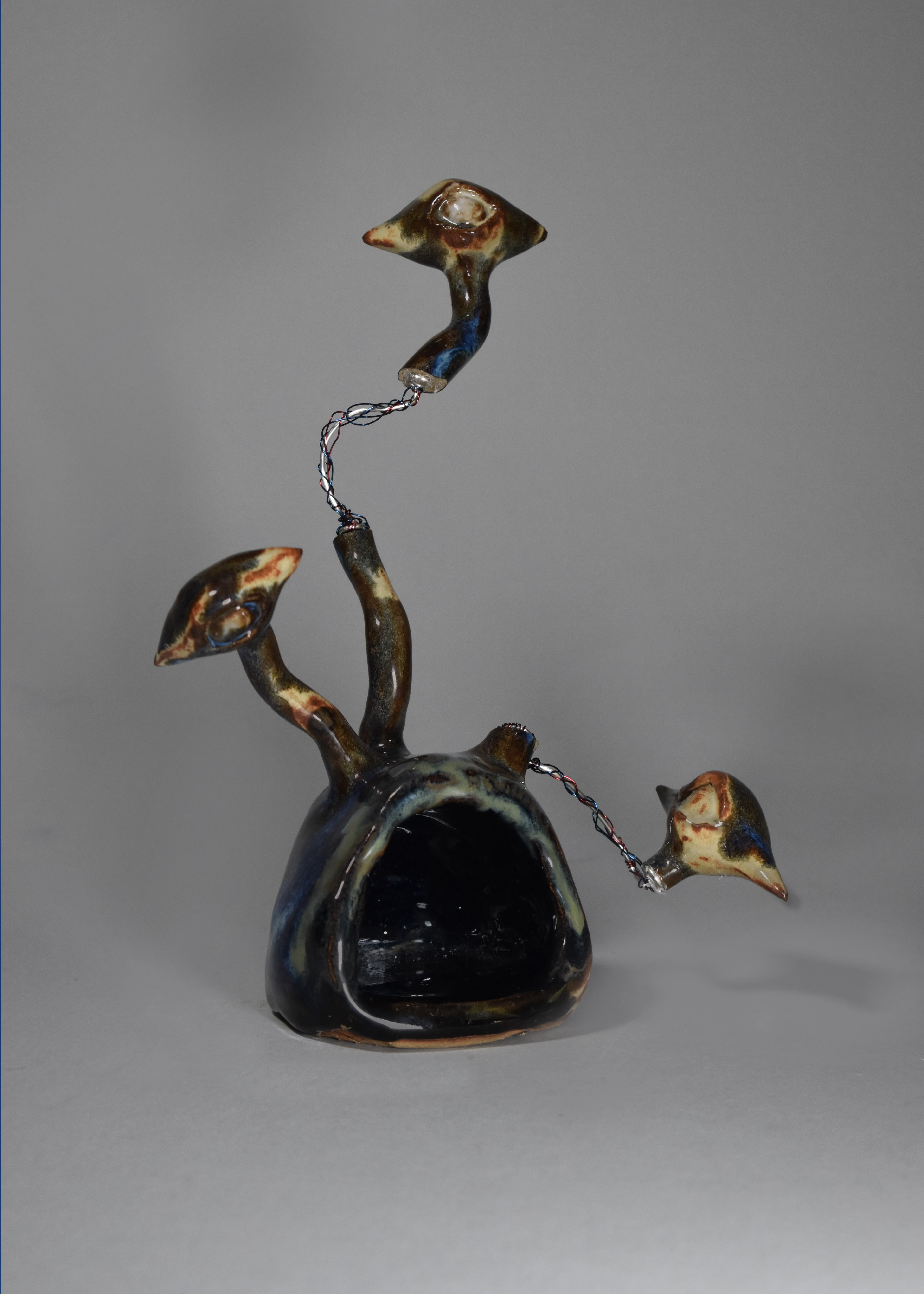 Untitled, 2021, ceramics, wires, glue, Salisbury University & Ellicott City MD