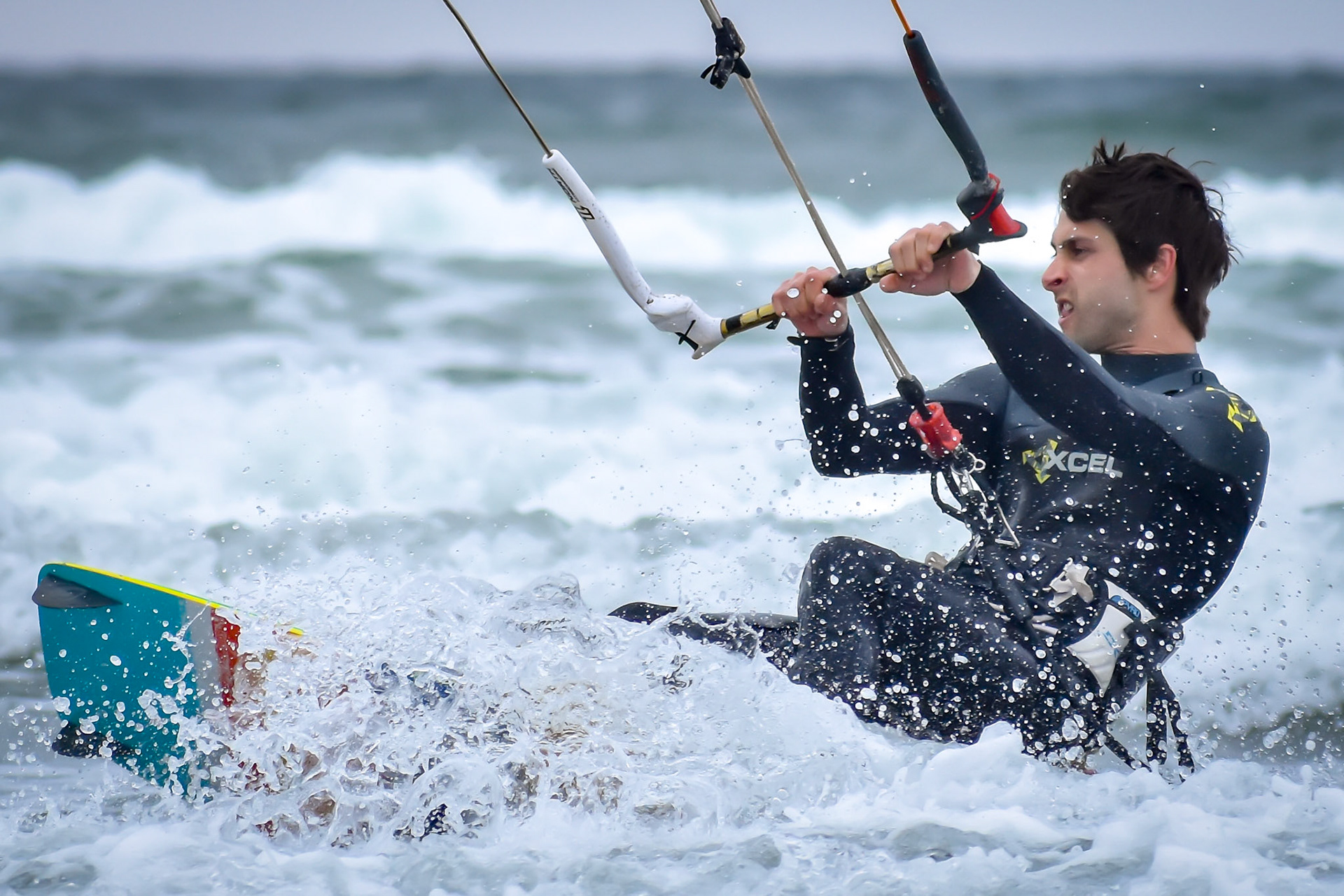 Early morning wind surfing on May 12th, 2018, at Nahant Beach in Nahant Massachusetts. (Name Withheld)