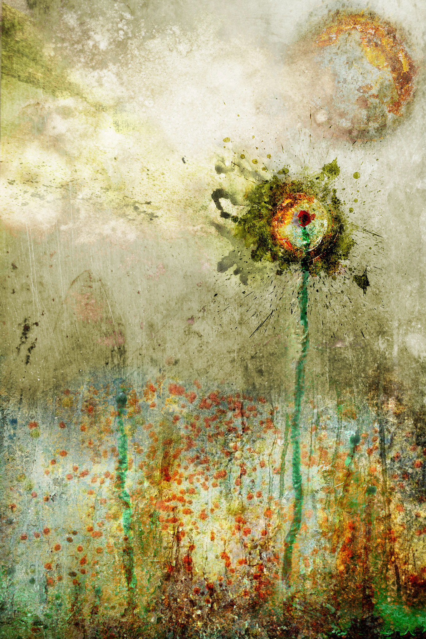 8" x 12",  Digital Painting, Copyright © 2008 M Fortune.  All rights reserved.