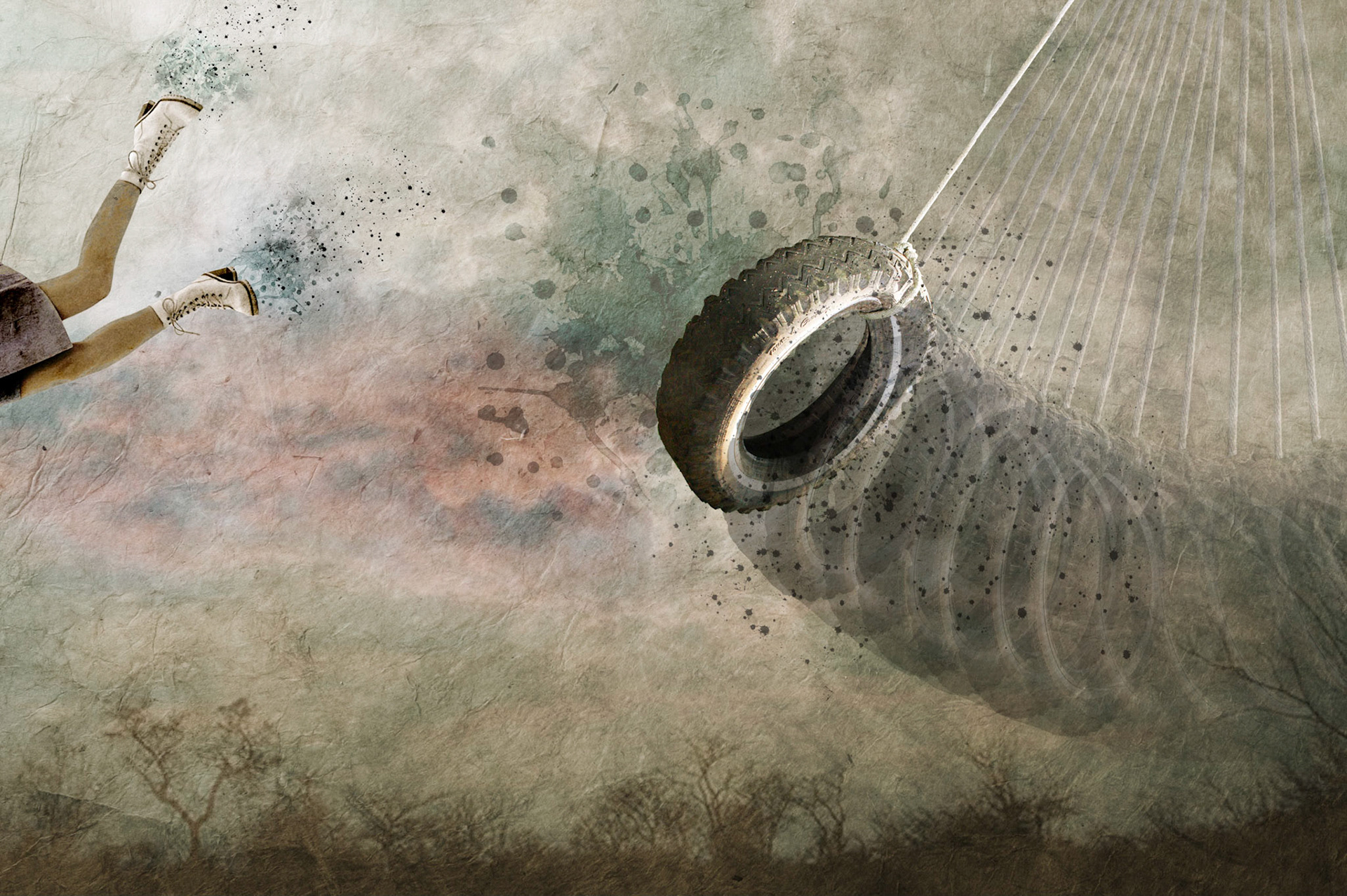 Digital Painting, 13" x 8.5", Copyright © 2009  M Fortune.  All rights reserved.