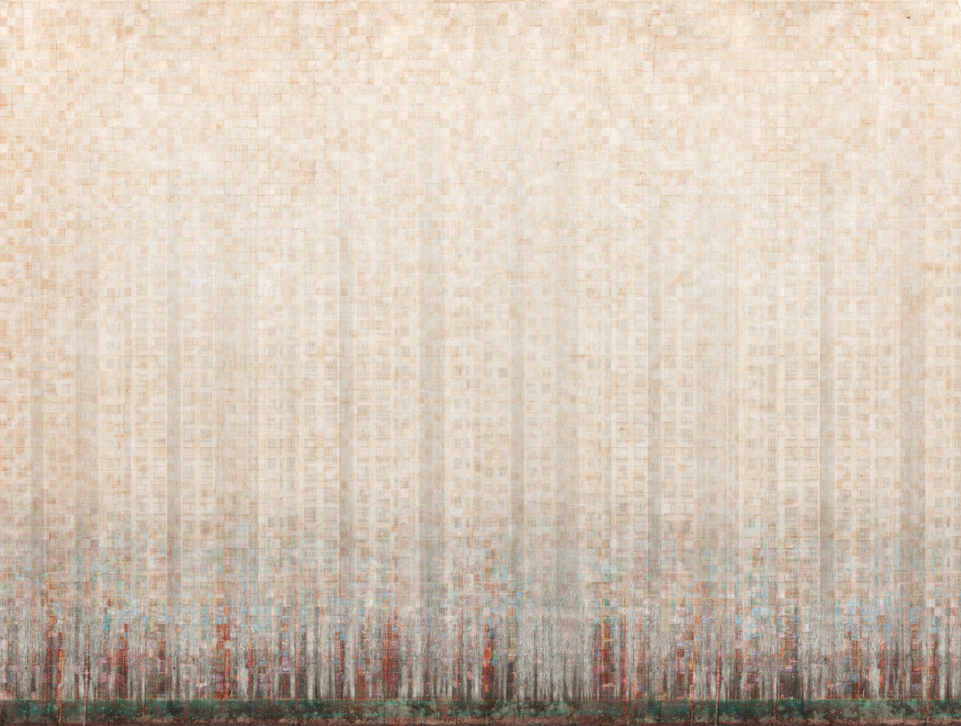 Series 16: Abstract Landscapes 03, 2020, digital collage, 50" x 38"