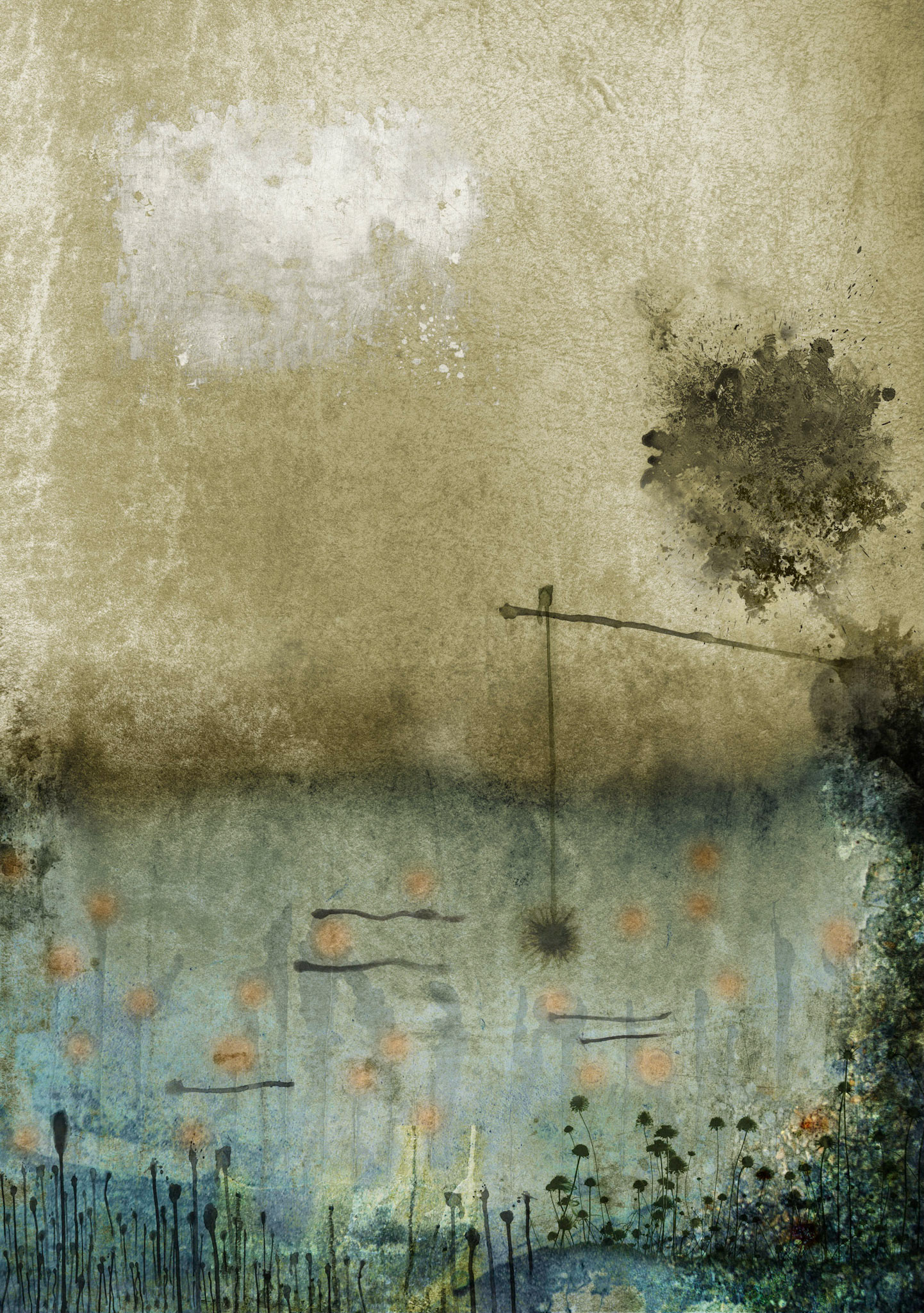 15.5" x 22", Digital Painting, Copyright © 2008 M Fortune.  All rights reserved.