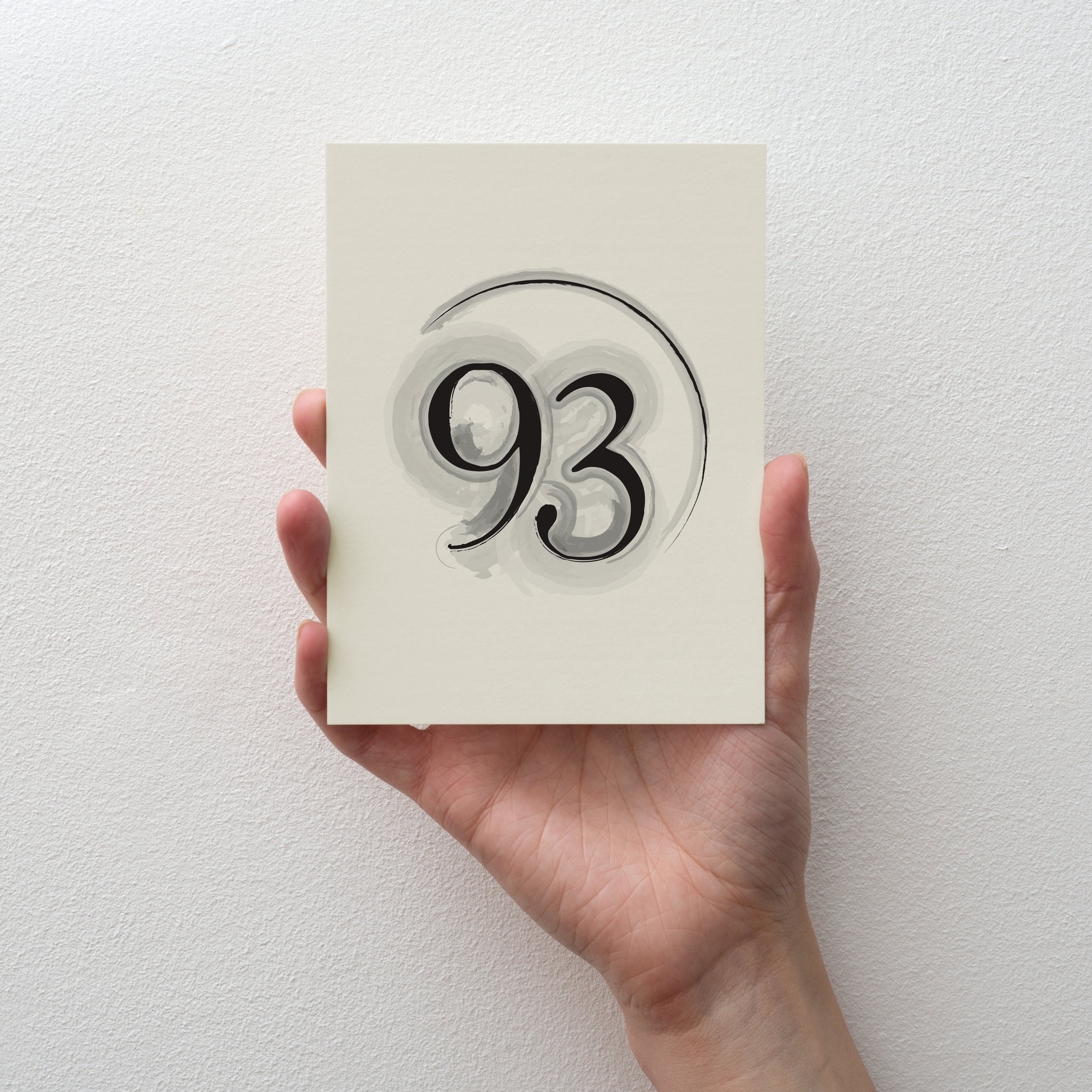 93 Notecard
