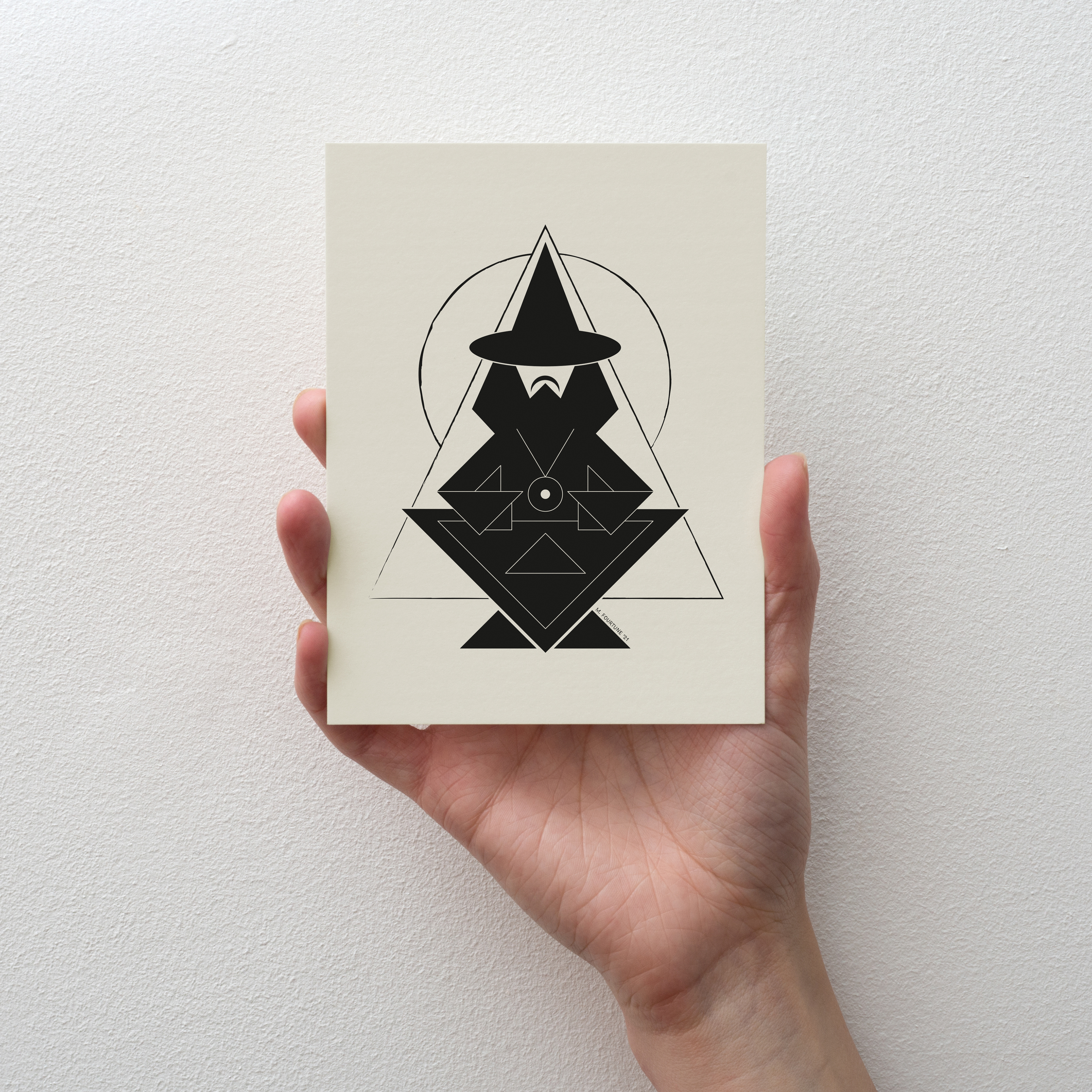 Holy Mountain Notecard