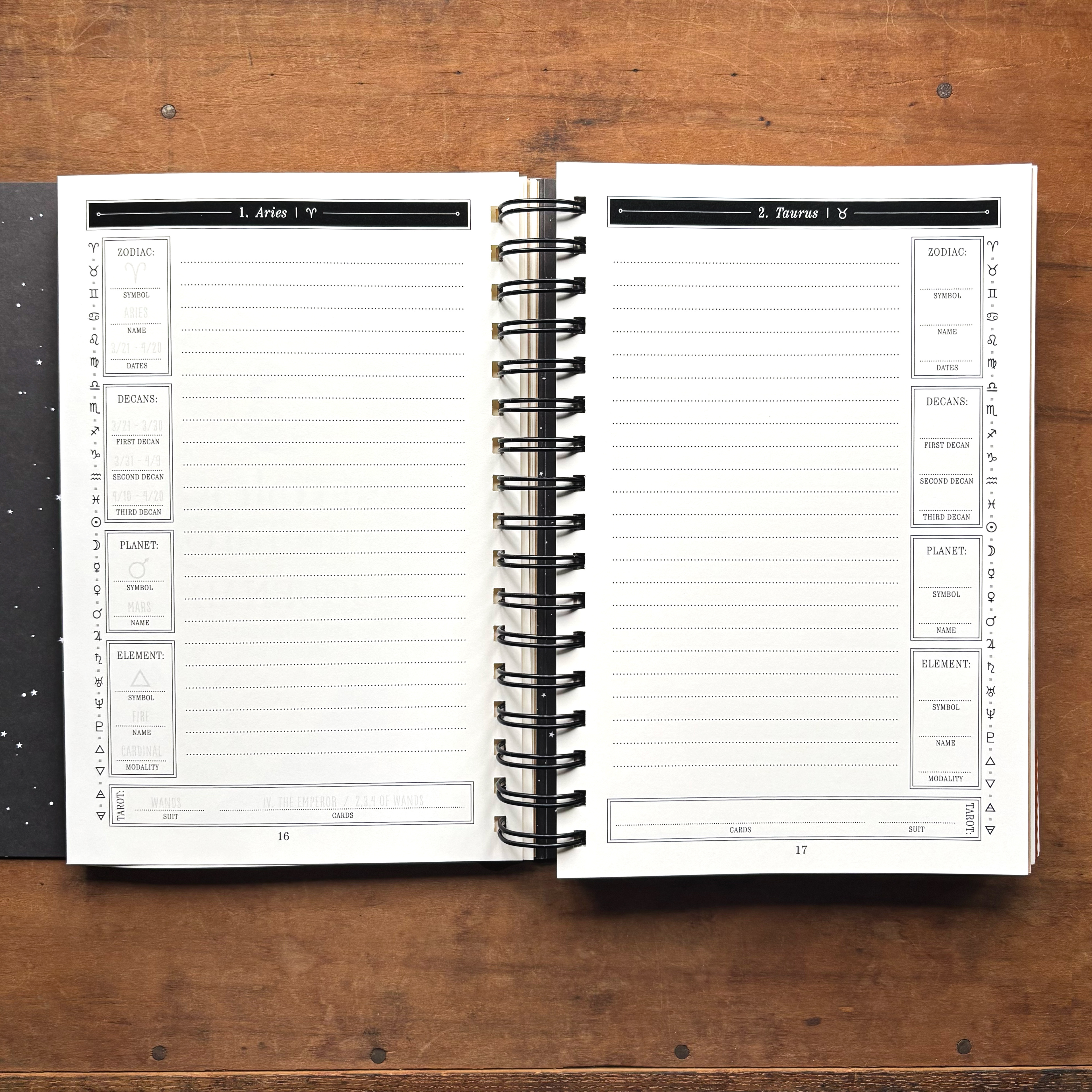 The Great Work Book Astrology Journal