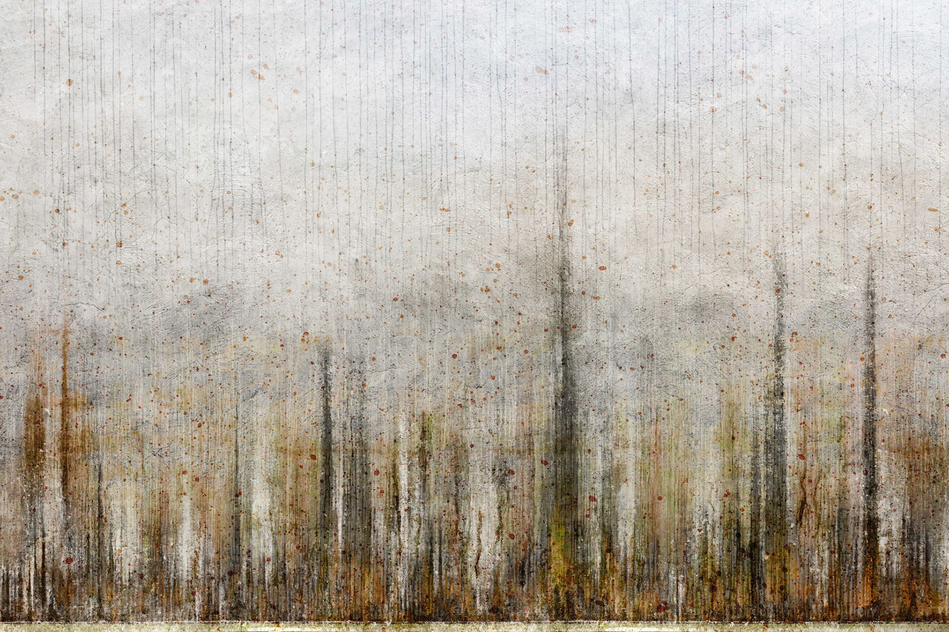 Series 12: Abstract Landscapes 01, 2020, digital collage, 38" x 25"