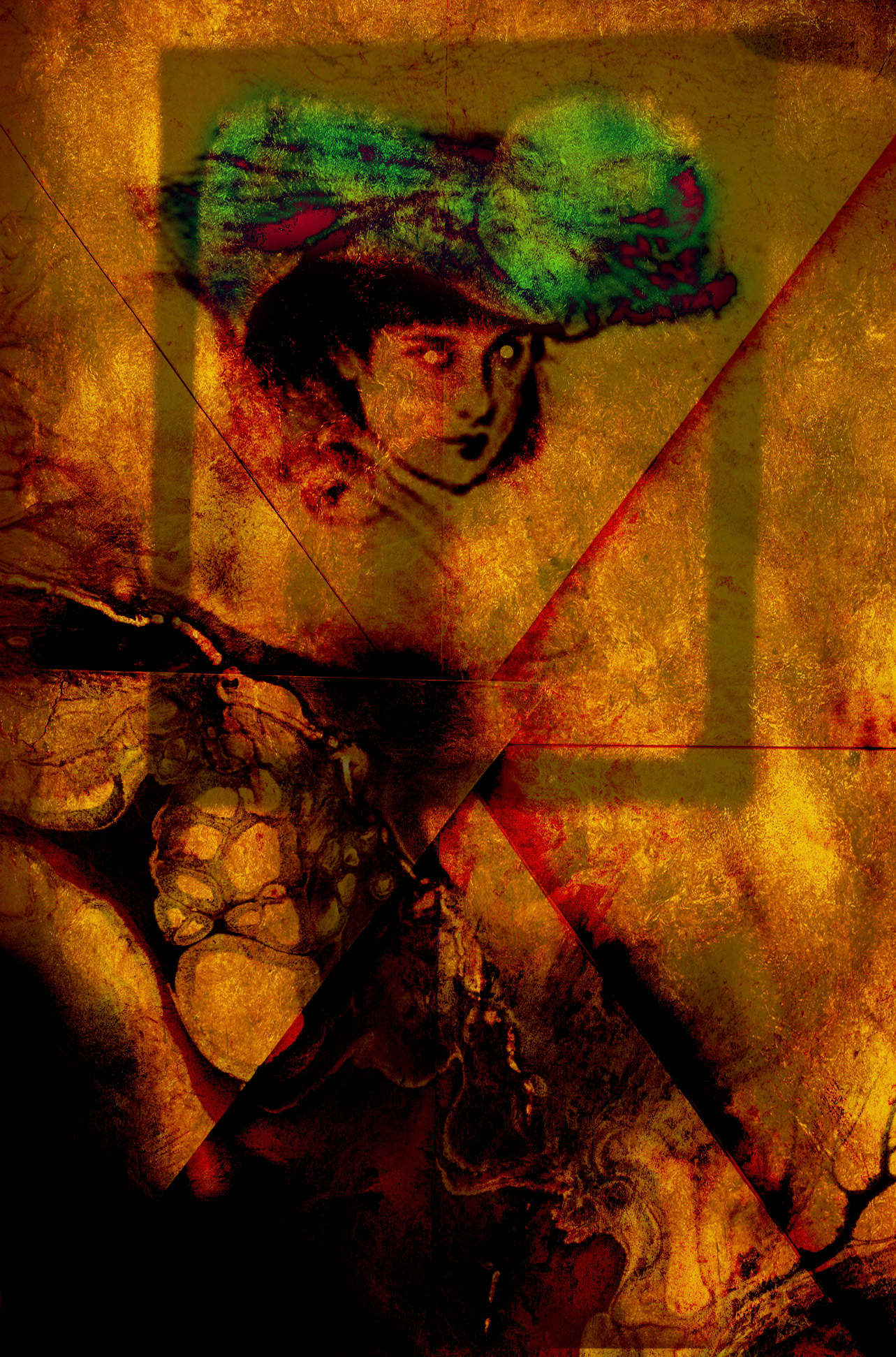 6.5" x 4.25", Digital Painting, Copyright © 2000 M Fortune.  All rights reserved.