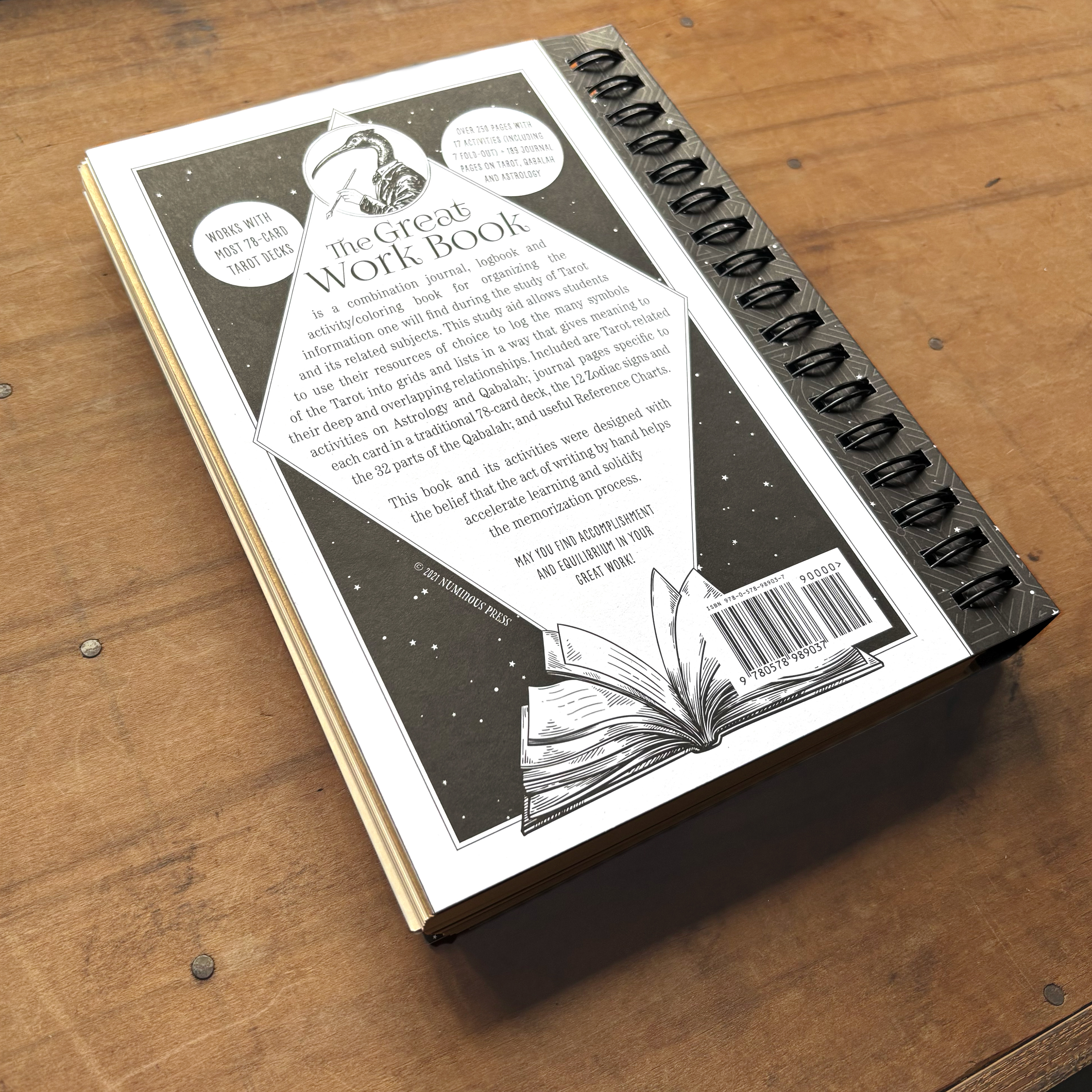 The Great Work Book back cover