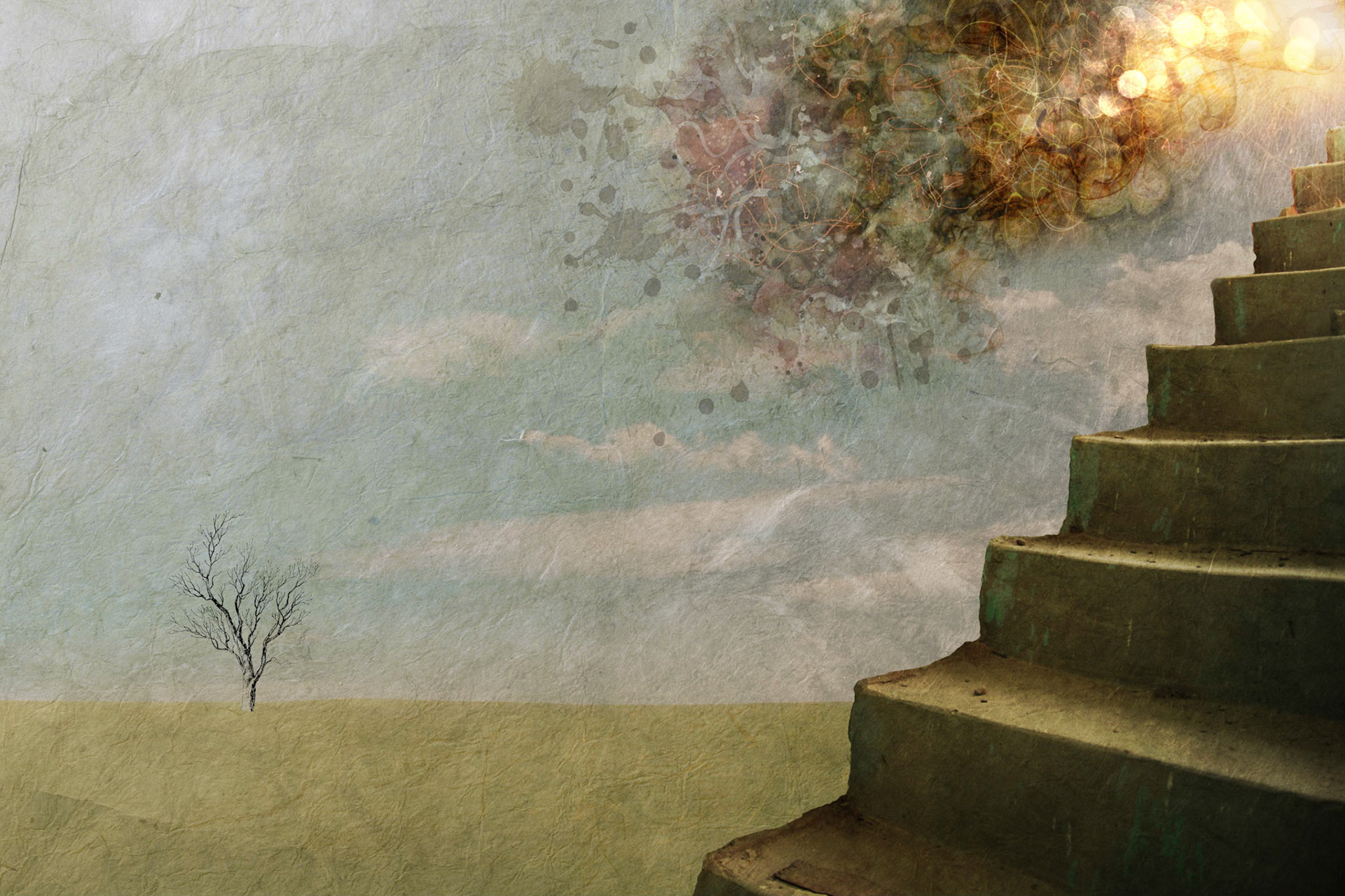 13.5" x 9", Digital Painting, Copyright © 2008 M Fortune.  All rights reserved.