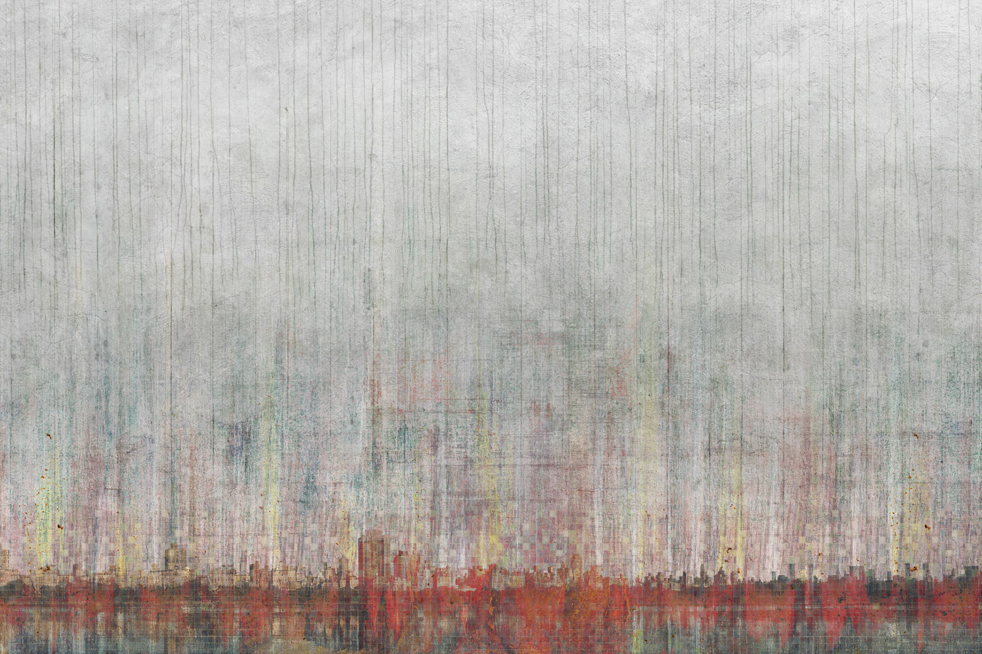 Series 15: Abstract Landscapes 02, 2020, digital collage, 37" x 25"