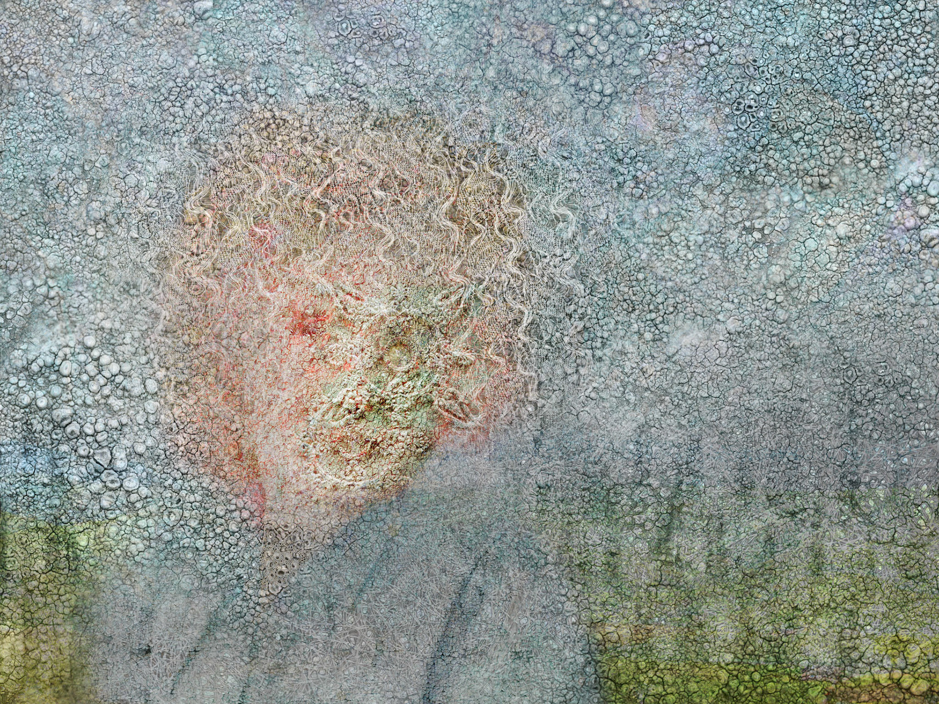 Series 11: Of Mu, 2019, digital collage, 40" x 30"