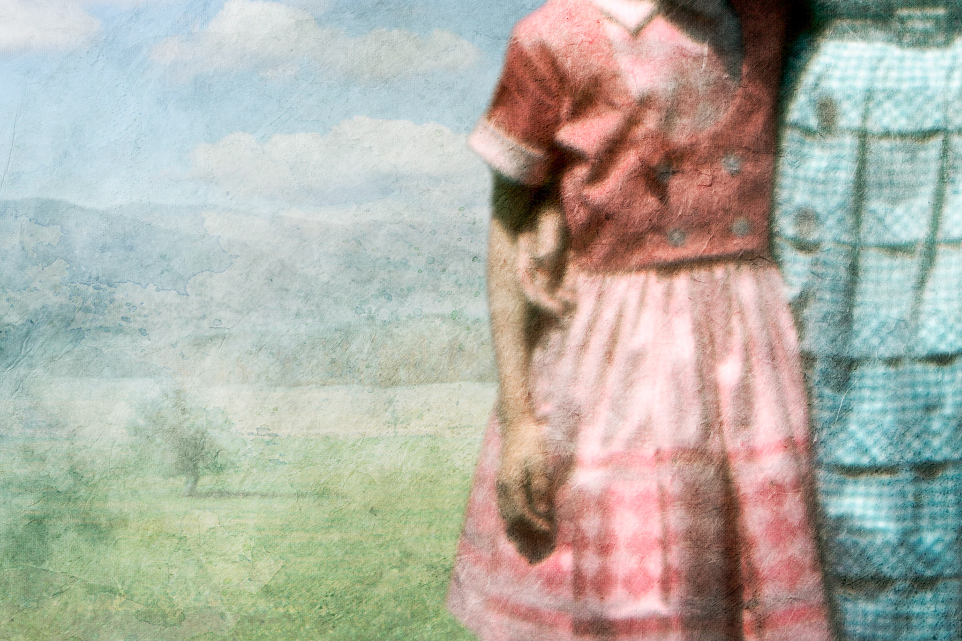 Digital Painting/Collage, 13" x 8.5", Copyright © 2009 M Fortune.  All rights reserved.