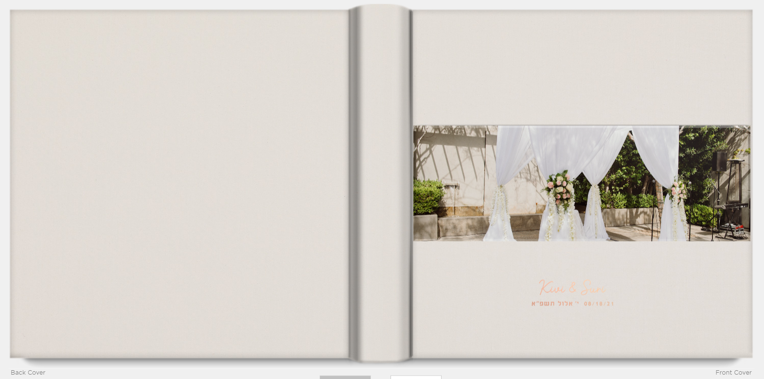 Panoramic Acrylic Window | Buttermilk Linen Cover