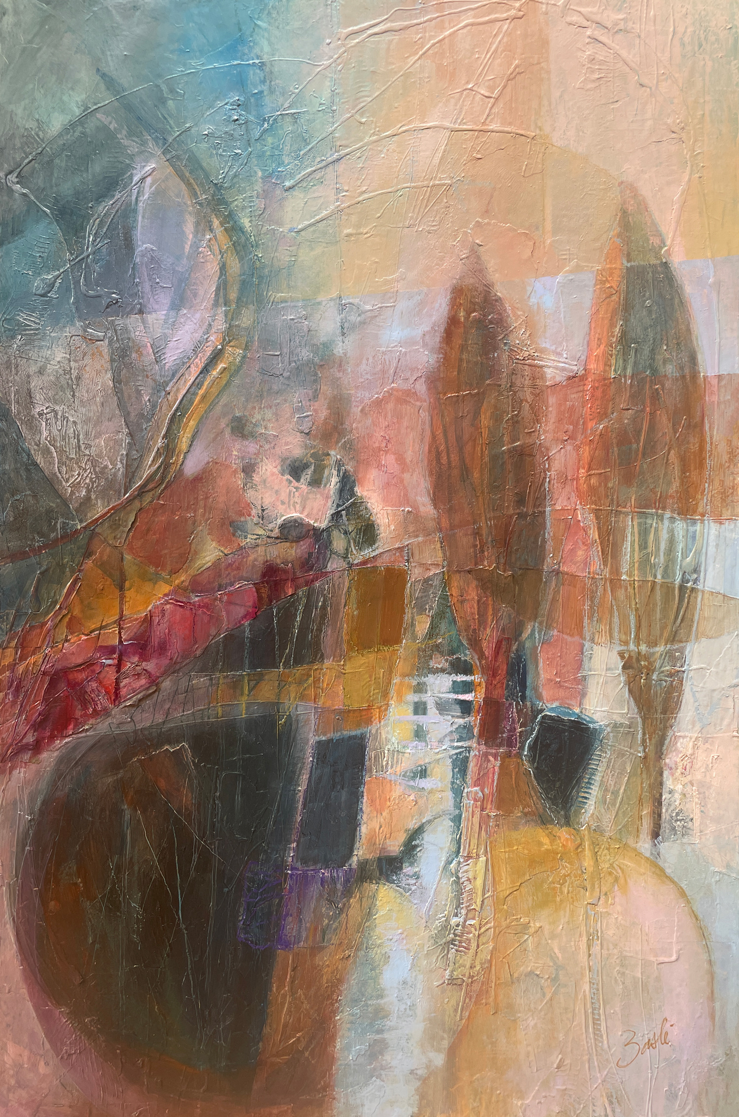 La Limaçole - 80x120cm - Technique mixte