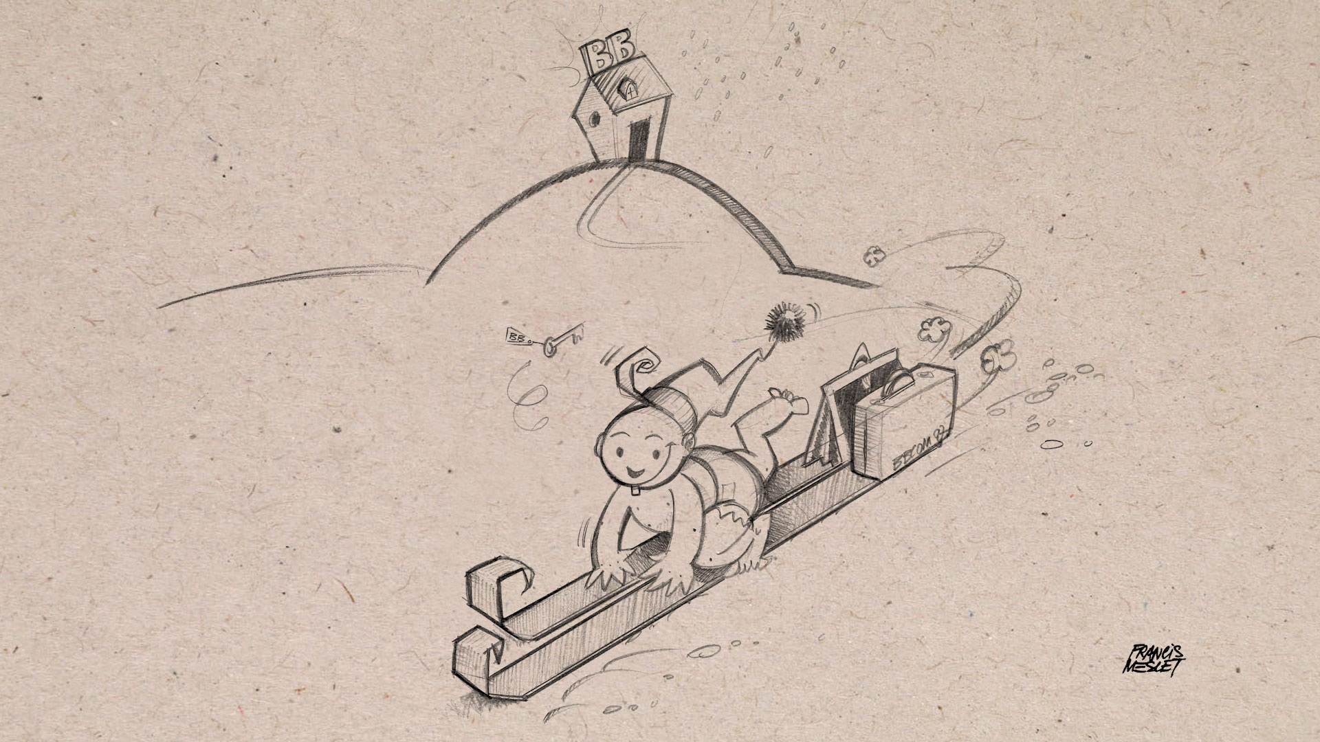CROQUIS / LES VACANCES D'HIVER