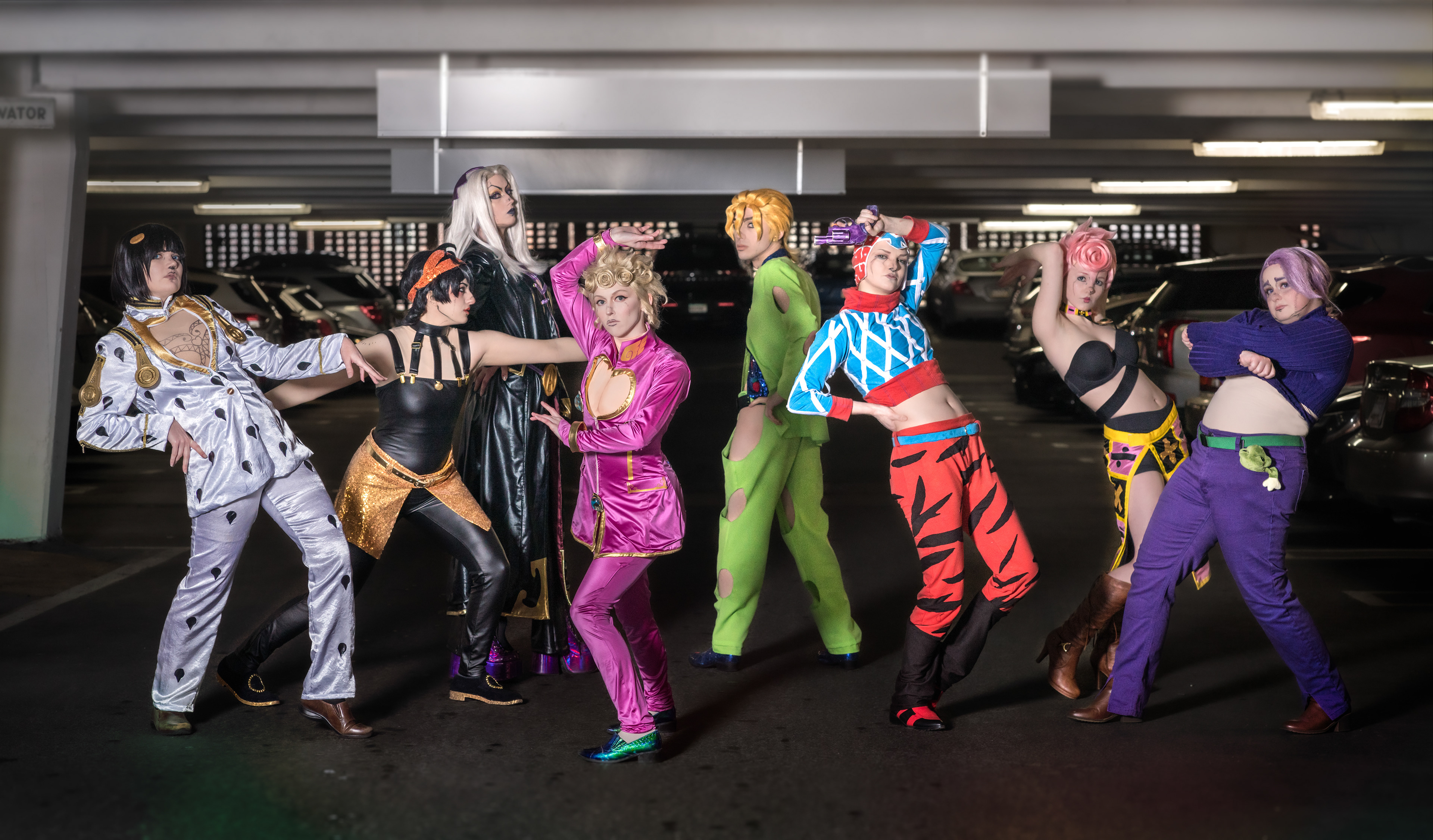 Hand patterned & altered-pattern costumes, 2023