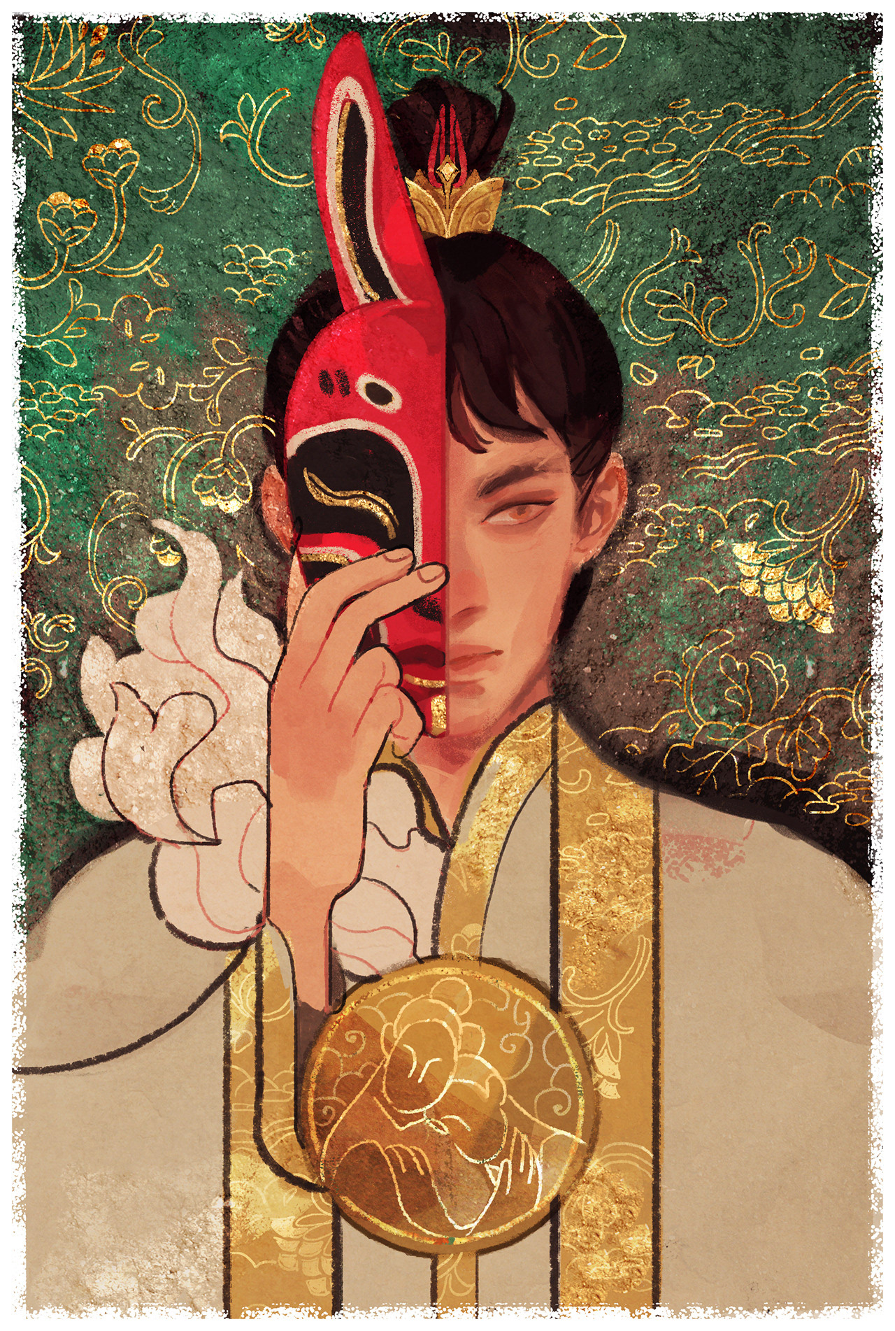 "The Tale of the Rabbit God" for "Tales from Beyond the Rainbow" by Pete Jordi Wood